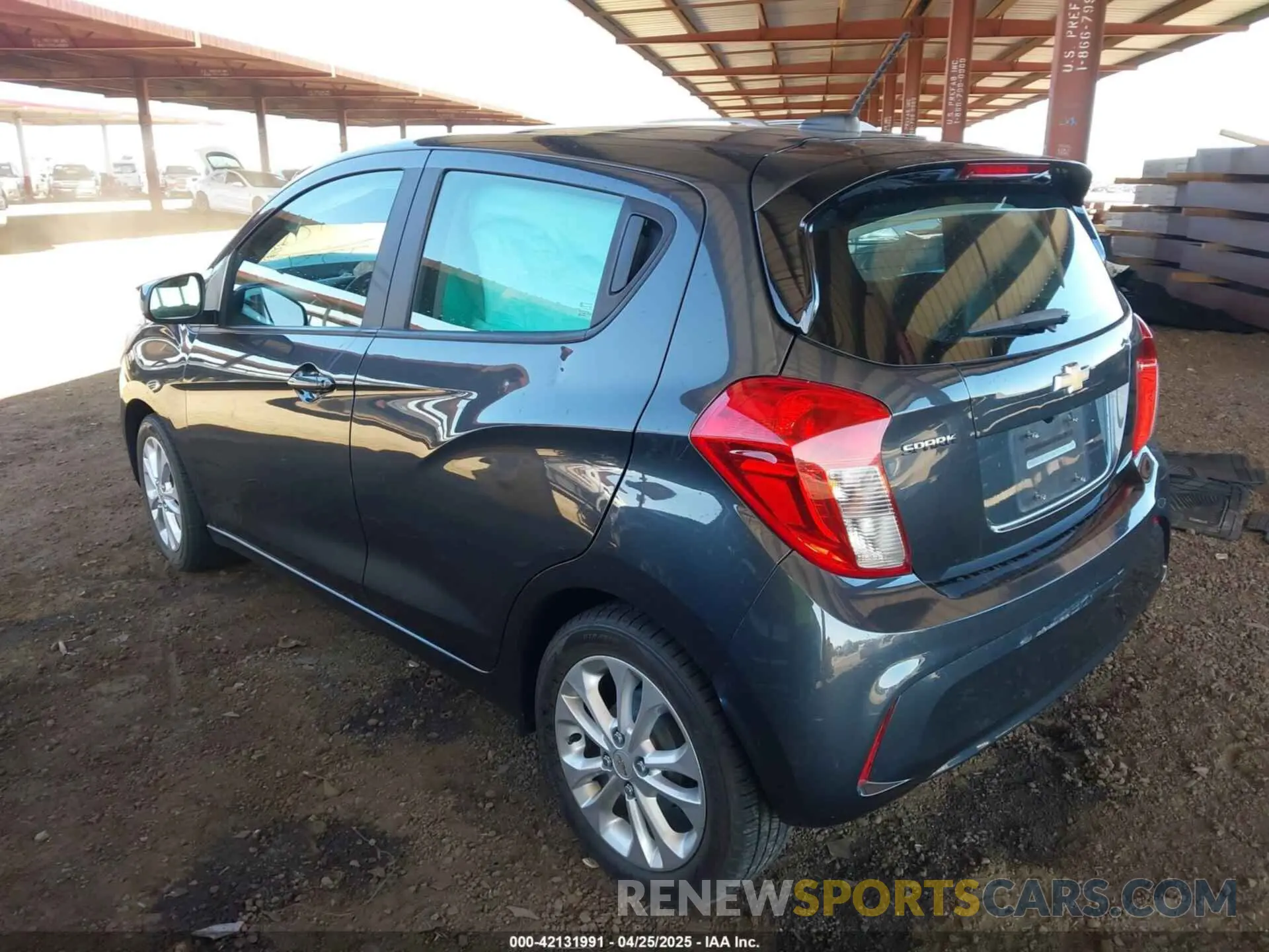 3 fotografías del automóvil dañado KL8CD6SA4KC709454 CHEVROLET SPARK 2019