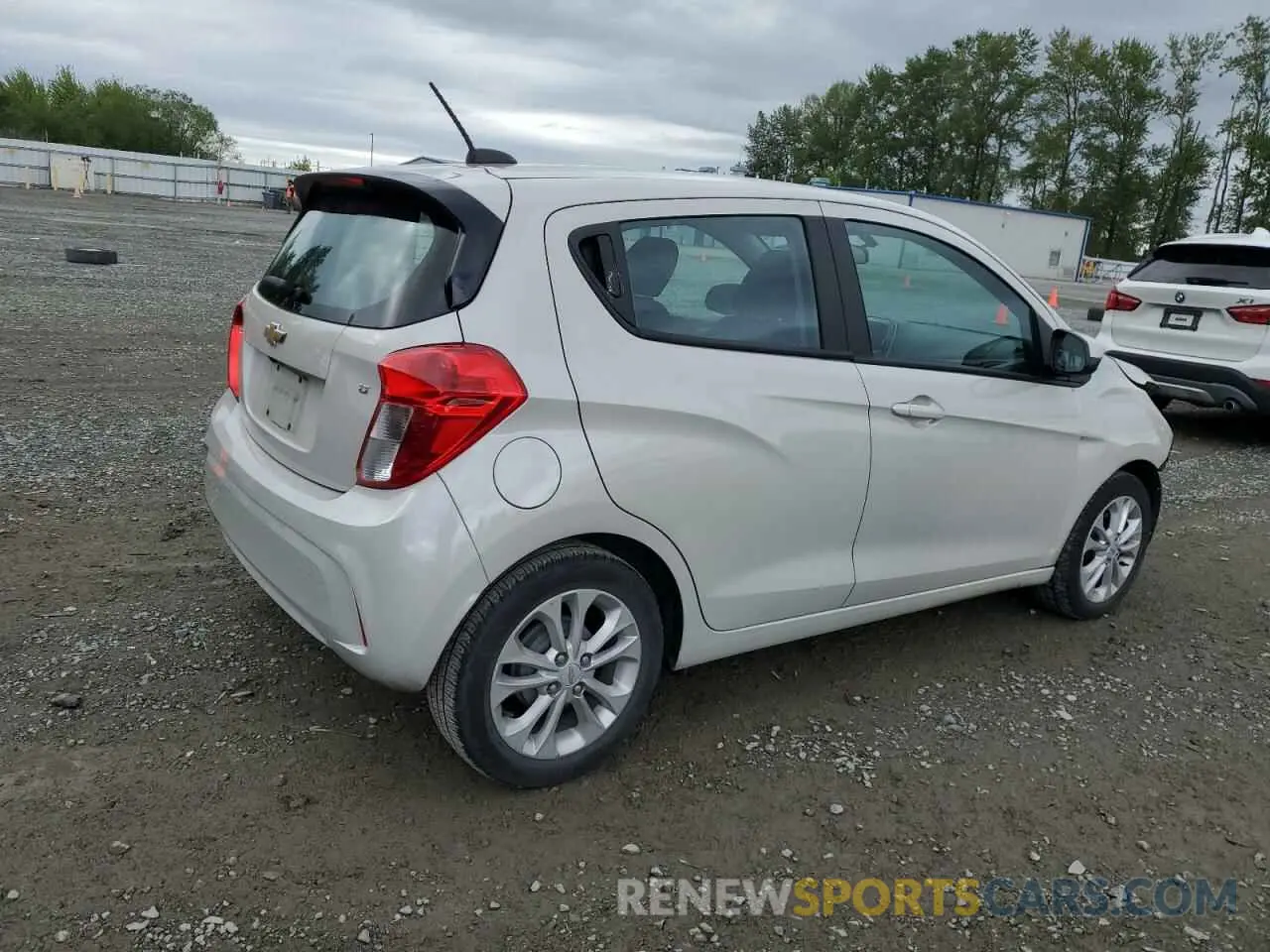 3 fotografías del automóvil dañado KL8CD6SA4KC762137 CHEVROLET SPARK 2019