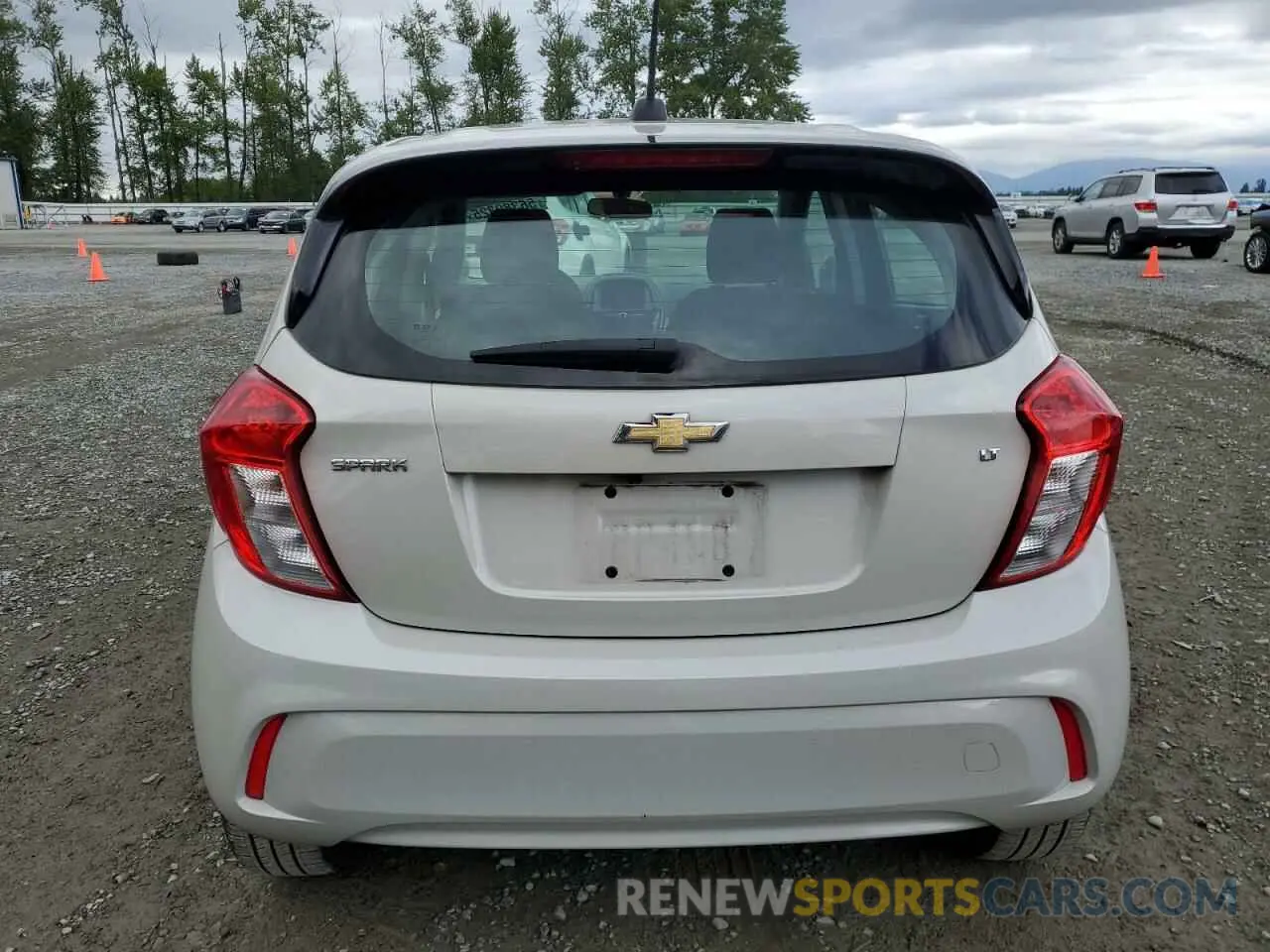 6 fotografías del automóvil dañado KL8CD6SA4KC762137 CHEVROLET SPARK 2019