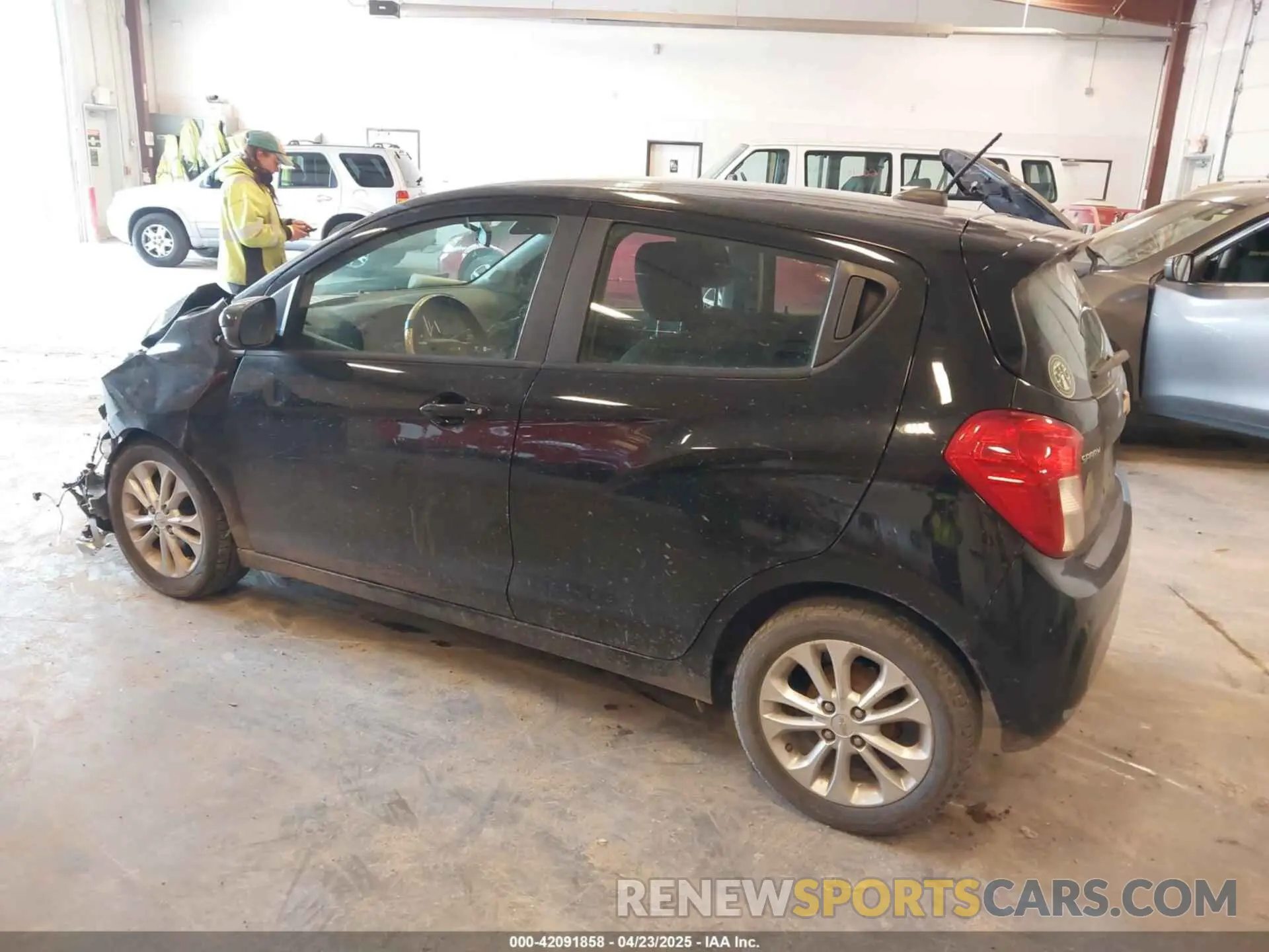 3 fotografías del automóvil dañado KL8CD6SA5KC759294 CHEVROLET SPARK 2019