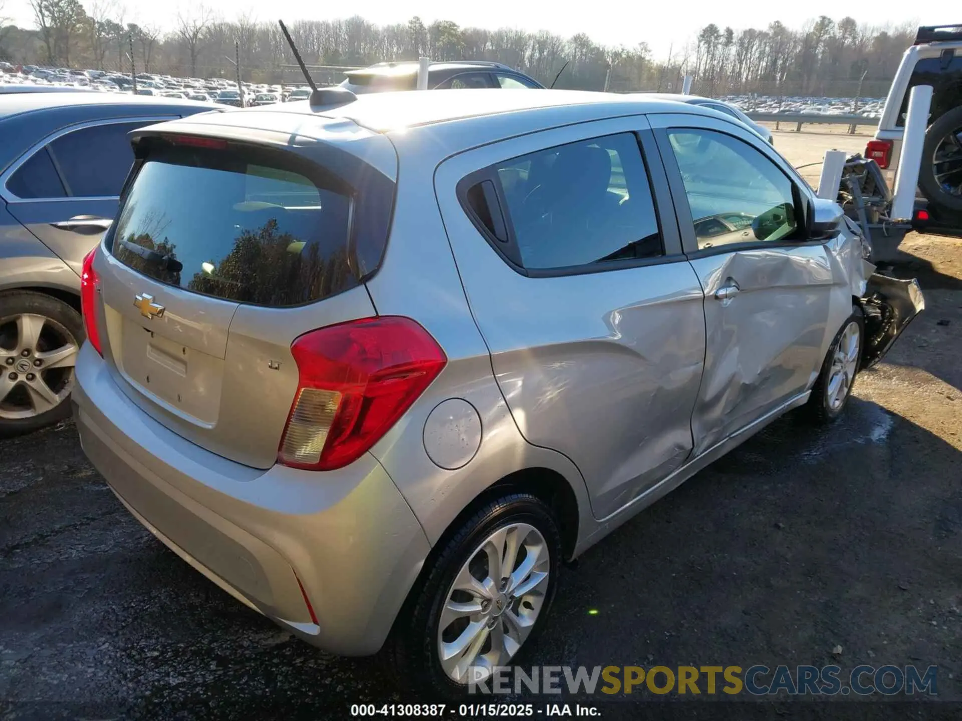 4 fotografías del automóvil dañado KL8CD6SA6KC723033 CHEVROLET SPARK 2019