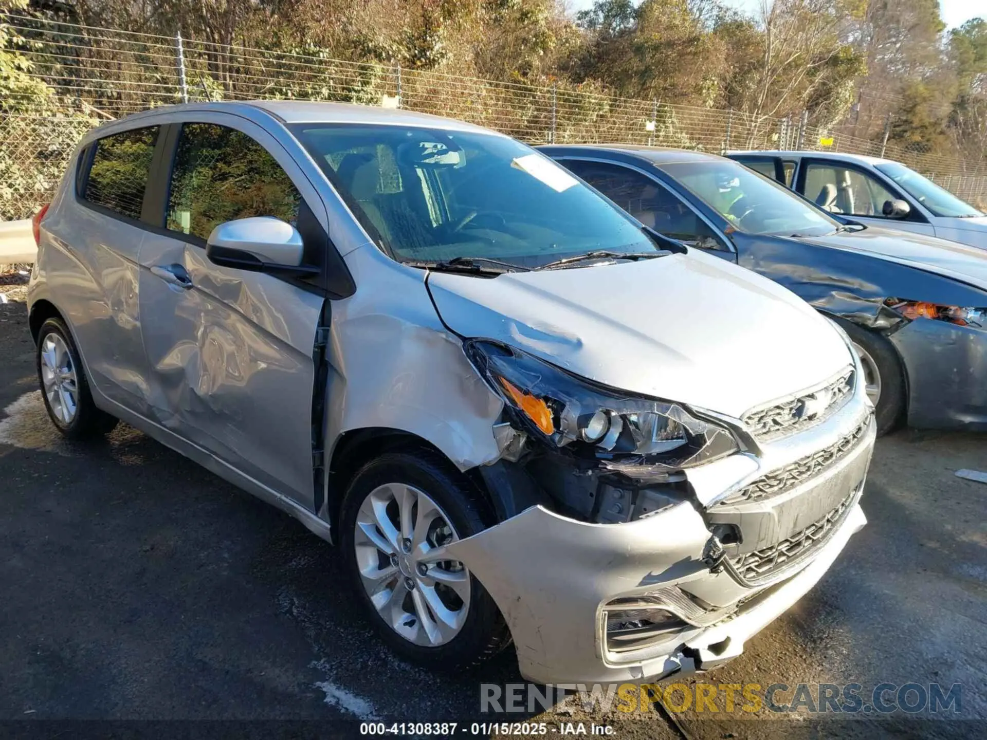 6 fotografías del automóvil dañado KL8CD6SA6KC723033 CHEVROLET SPARK 2019