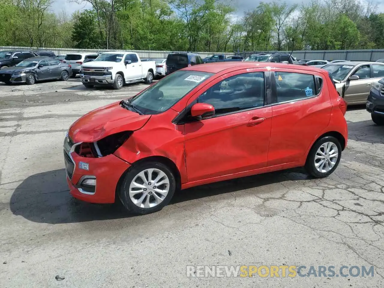 1 fotografías del automóvil dañado KL8CD6SA6KC787461 CHEVROLET SPARK 2019