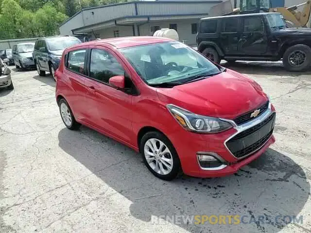 13 fotografías del automóvil dañado KL8CD6SA6KC787461 CHEVROLET SPARK 2019