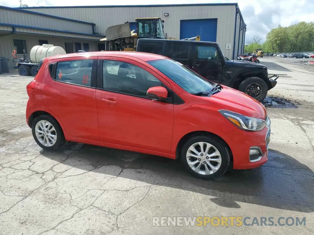 4 fotografías del automóvil dañado KL8CD6SA6KC787461 CHEVROLET SPARK 2019