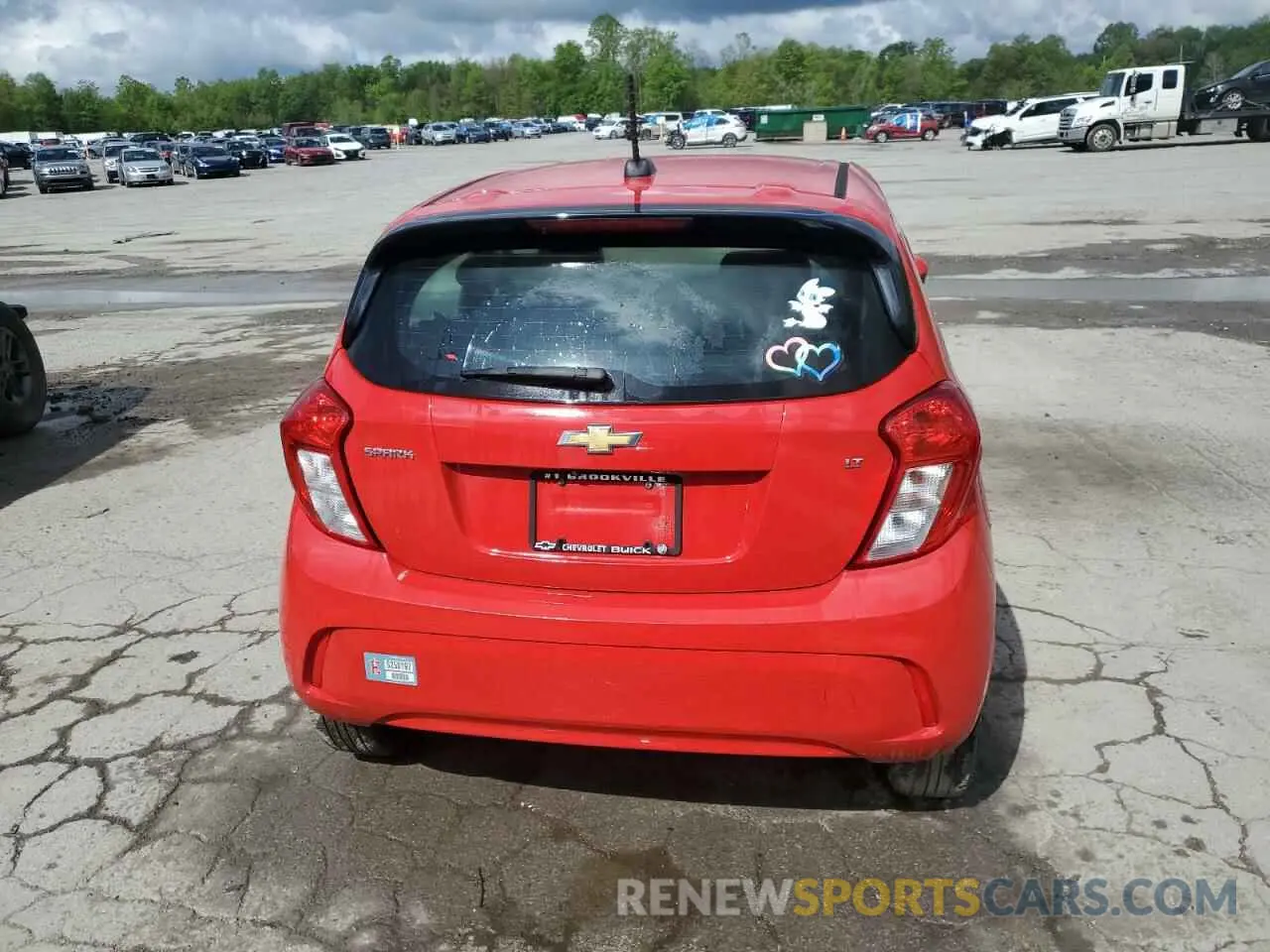 6 fotografías del automóvil dañado KL8CD6SA6KC787461 CHEVROLET SPARK 2019