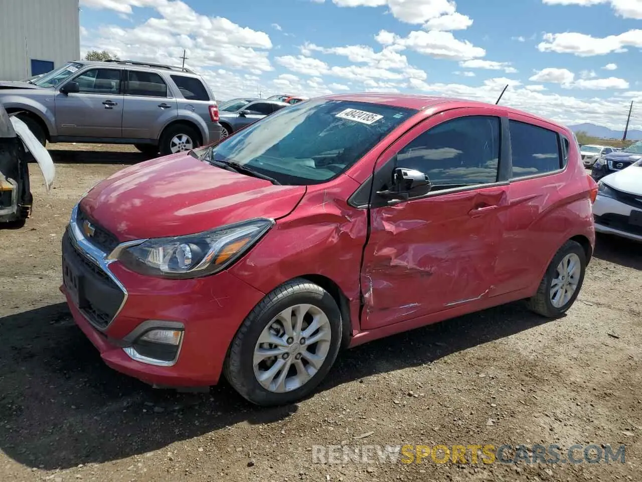 1 fotografías del automóvil dañado KL8CD6SA6KC799772 CHEVROLET SPARK 2019