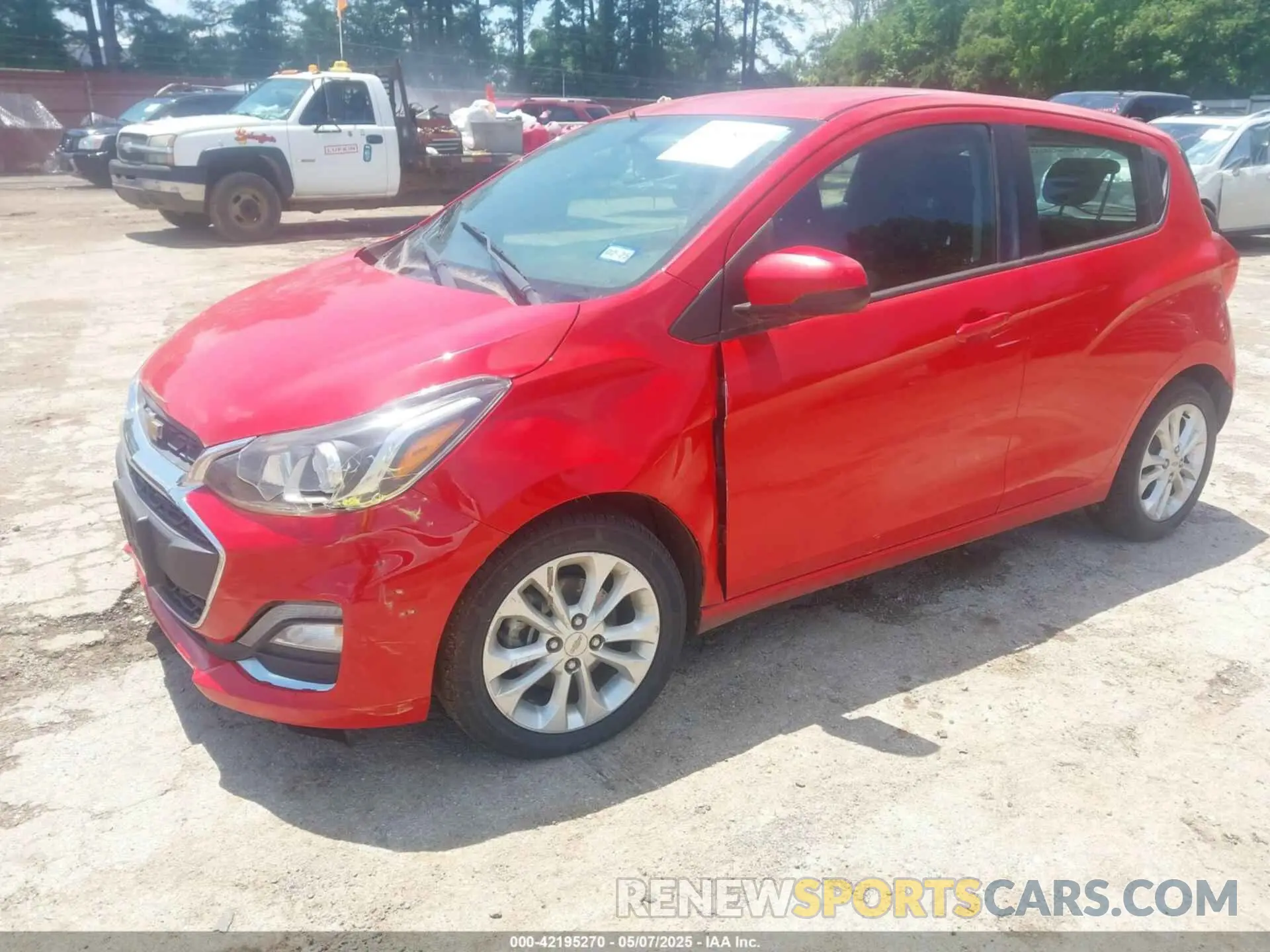 2 fotografías del automóvil dañado KL8CD6SA8KC707402 CHEVROLET SPARK 2019