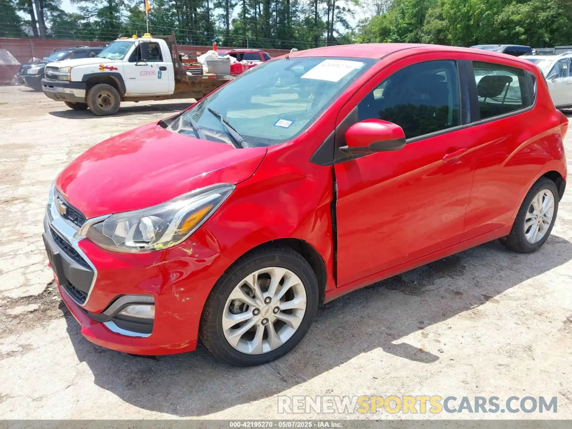 6 fotografías del automóvil dañado KL8CD6SA8KC707402 CHEVROLET SPARK 2019