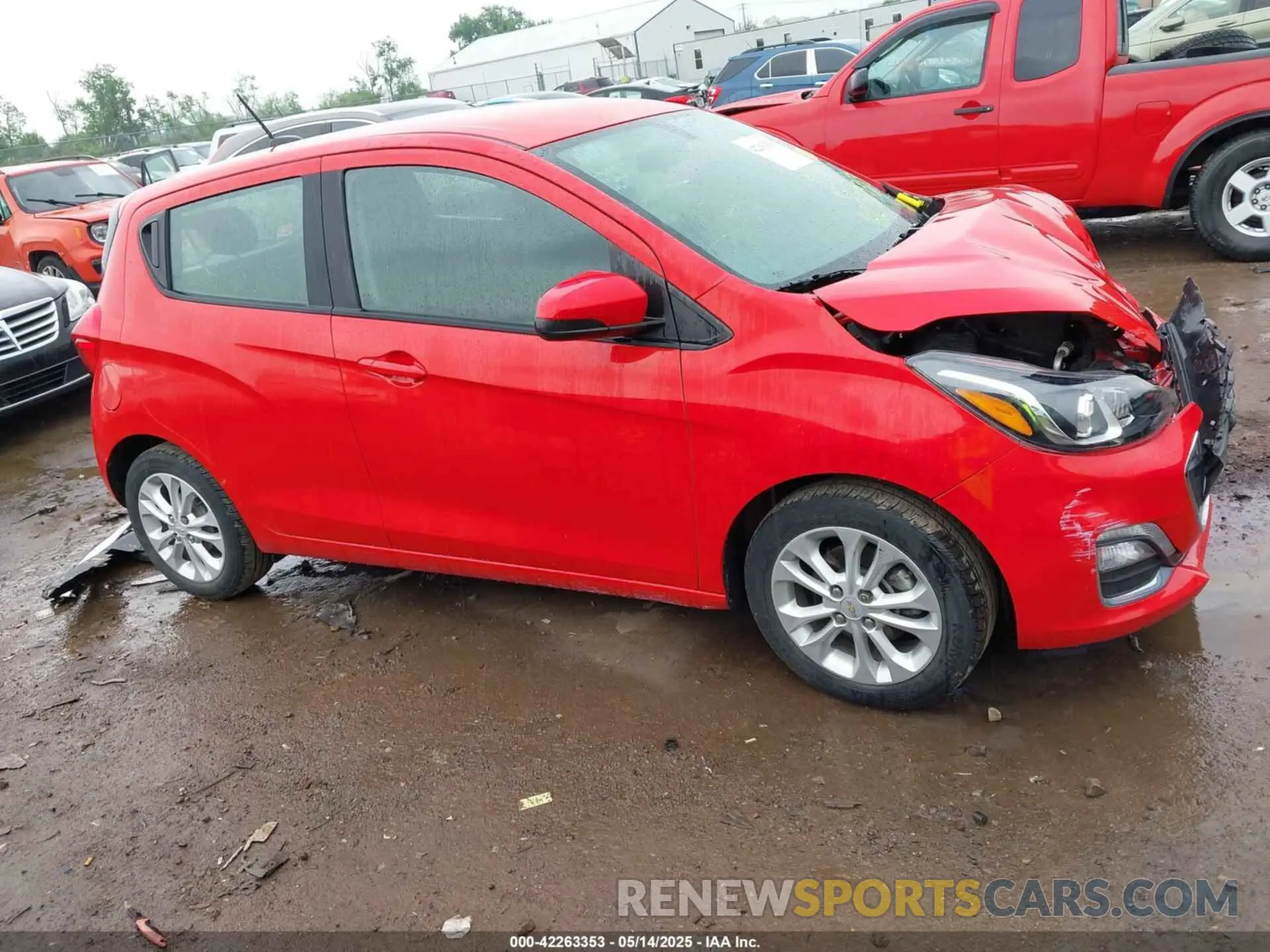 14 fotografías del automóvil dañado KL8CD6SA9KC728582 CHEVROLET SPARK 2019