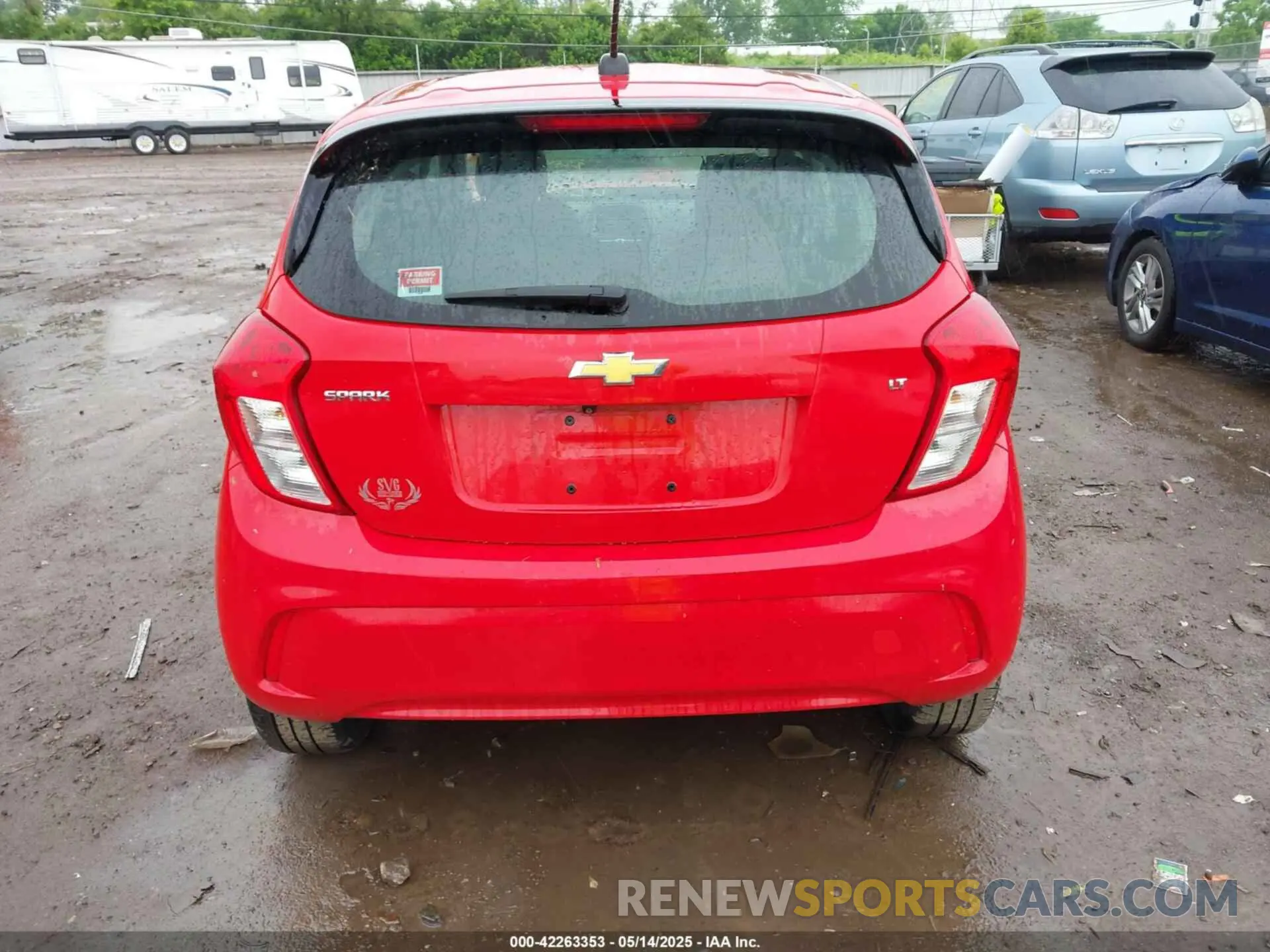 17 fotografías del automóvil dañado KL8CD6SA9KC728582 CHEVROLET SPARK 2019