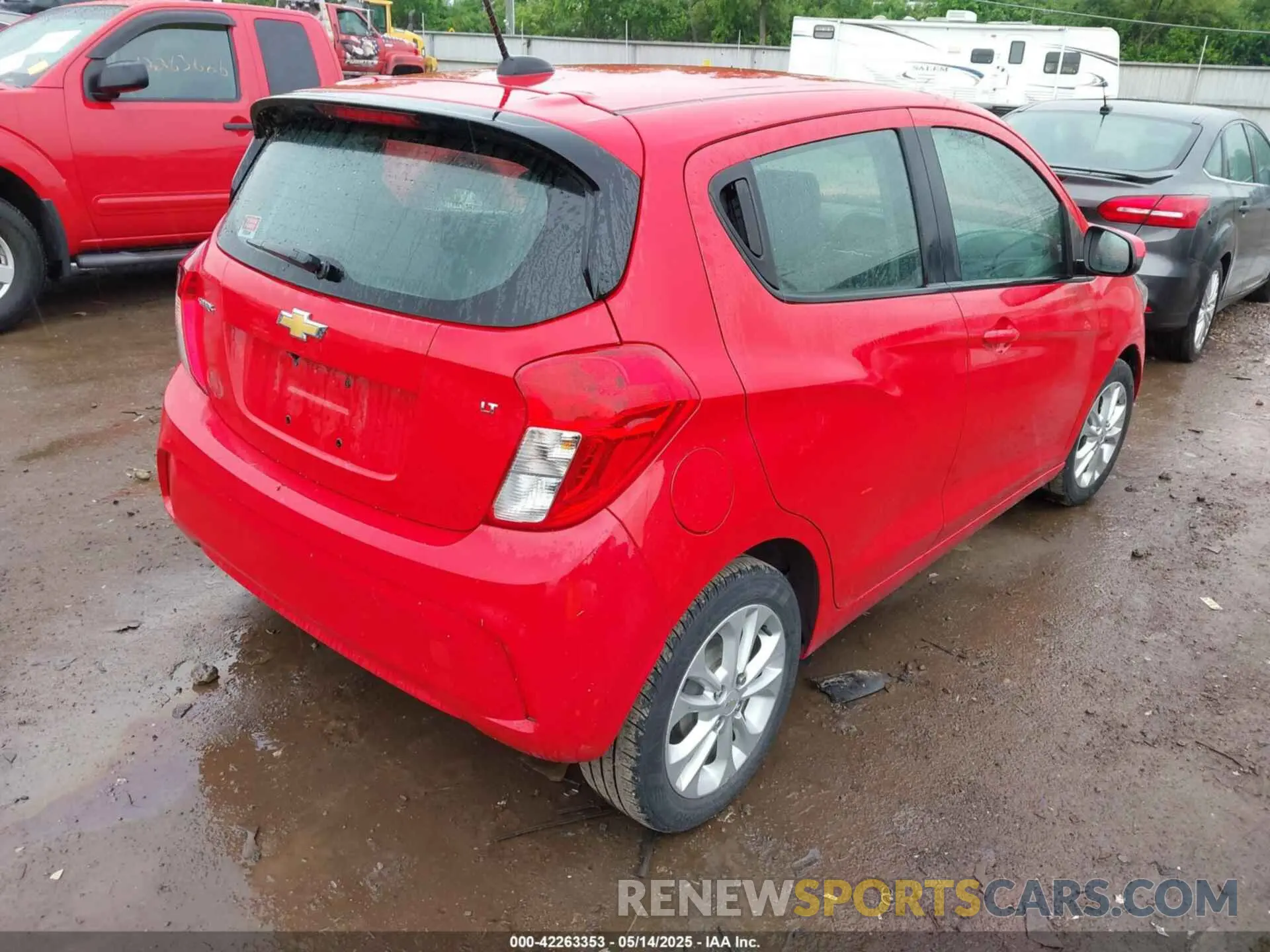 4 fotografías del automóvil dañado KL8CD6SA9KC728582 CHEVROLET SPARK 2019