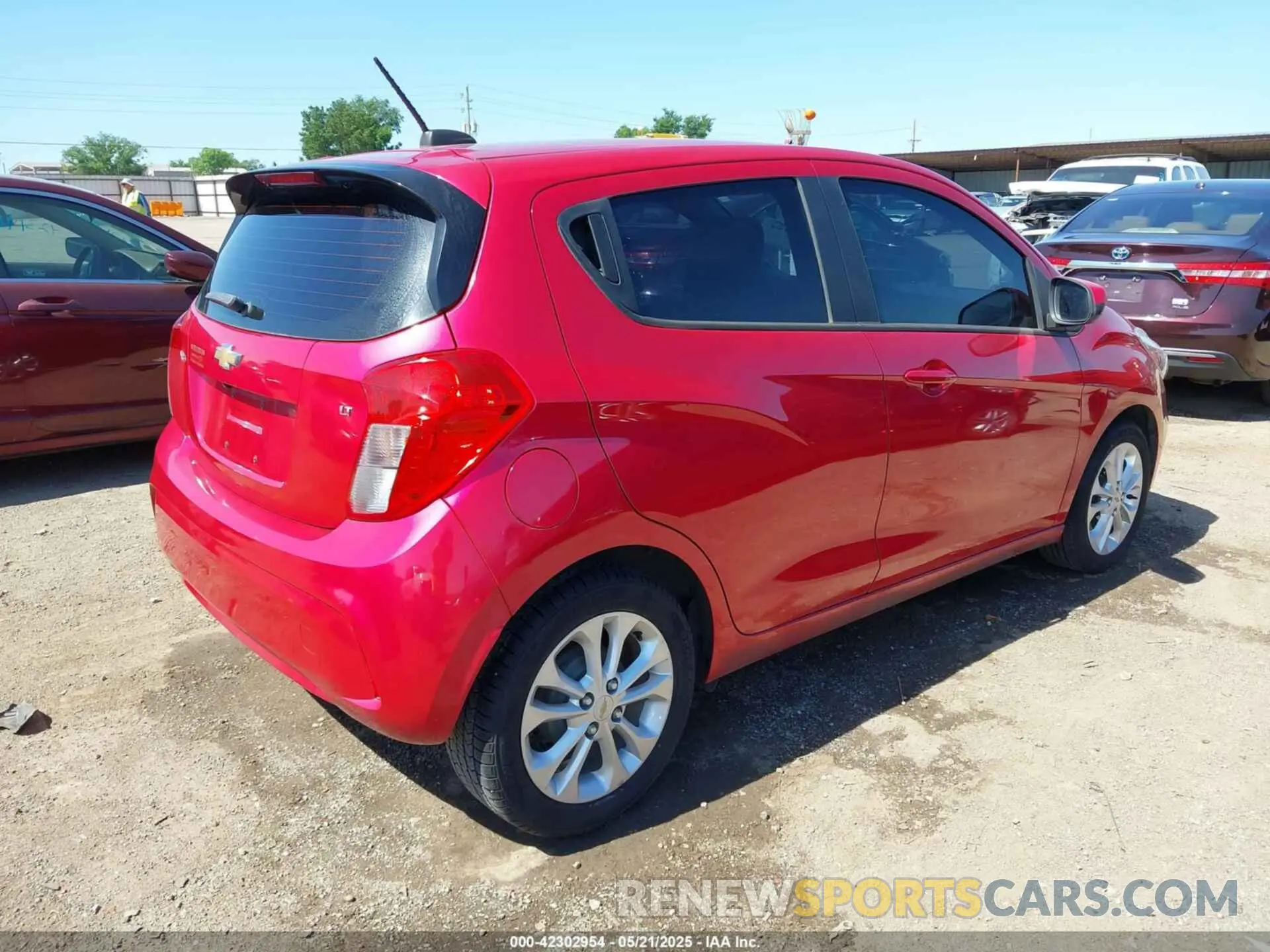 4 fotografías del automóvil dañado KL8CD6SA9KC751733 CHEVROLET SPARK 2019