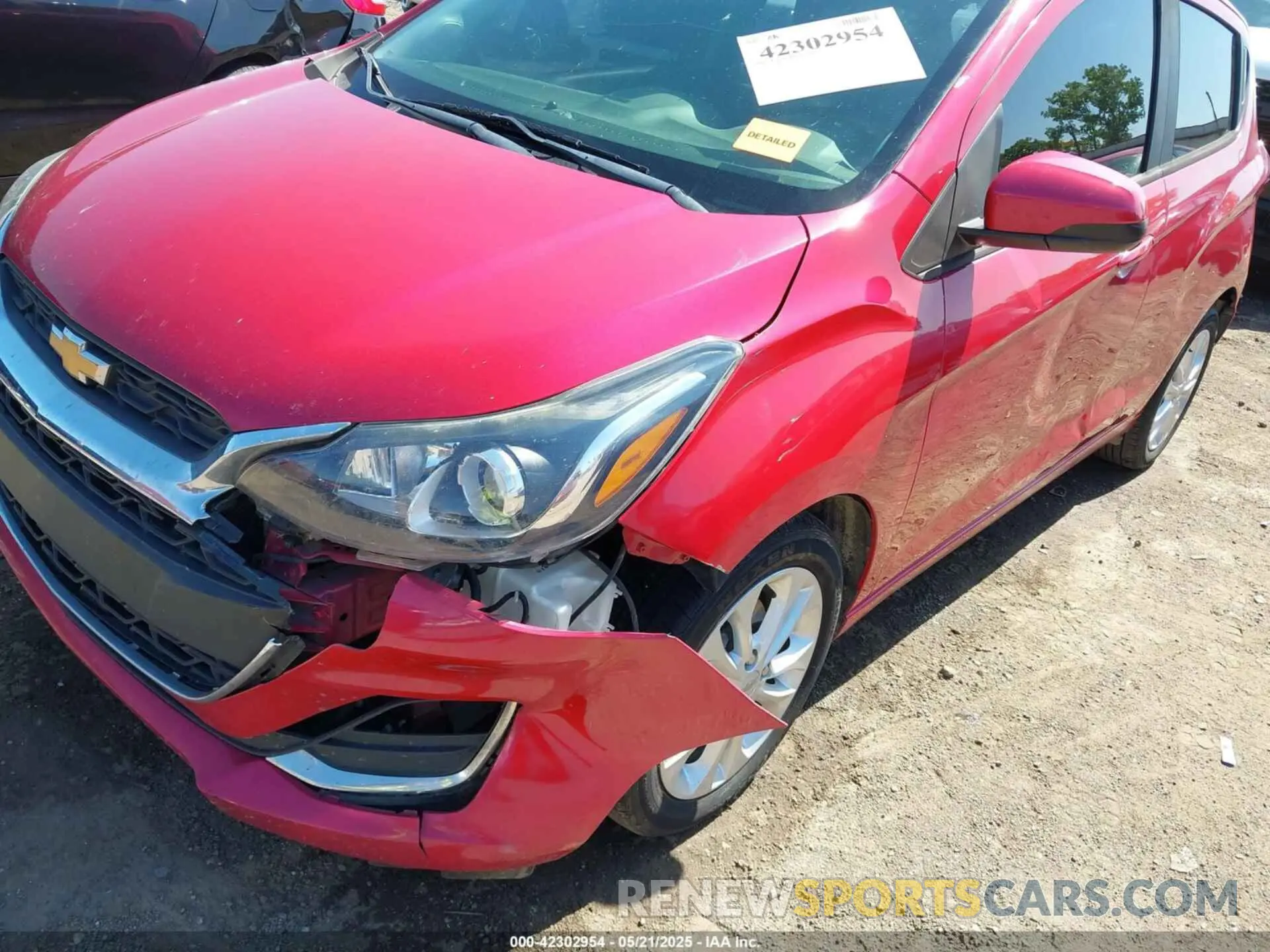 6 fotografías del automóvil dañado KL8CD6SA9KC751733 CHEVROLET SPARK 2019