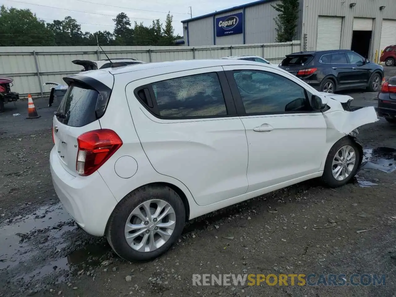 3 fotografías del automóvil dañado KL8CD6SAXKC730468 CHEVROLET SPARK 2019