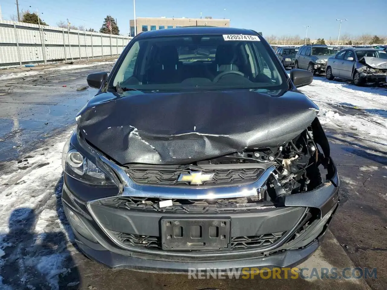5 fotografías del automóvil dañado KL8CA6SA8LC433628 CHEVROLET SPARK 2020
