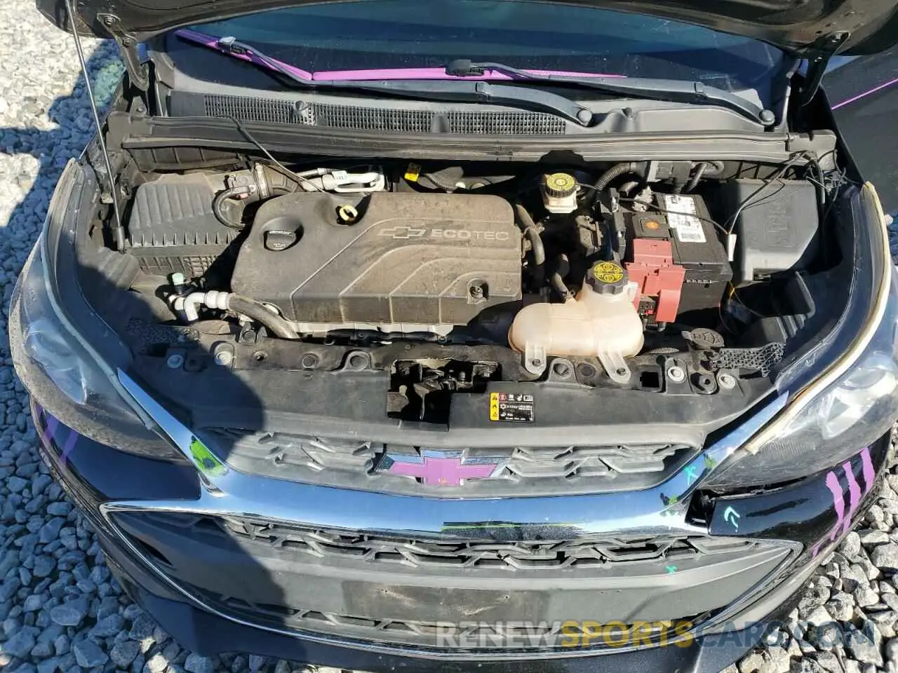11 fotografías del automóvil dañado KL8CB6SA0LC411720 CHEVROLET SPARK 2020