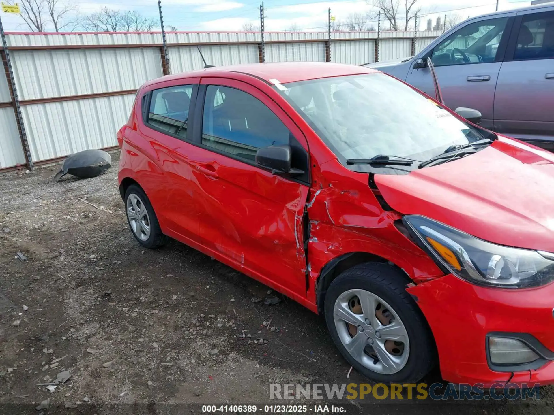 6 fotografías del automóvil dañado KL8CB6SA0LC412396 CHEVROLET SPARK 2020