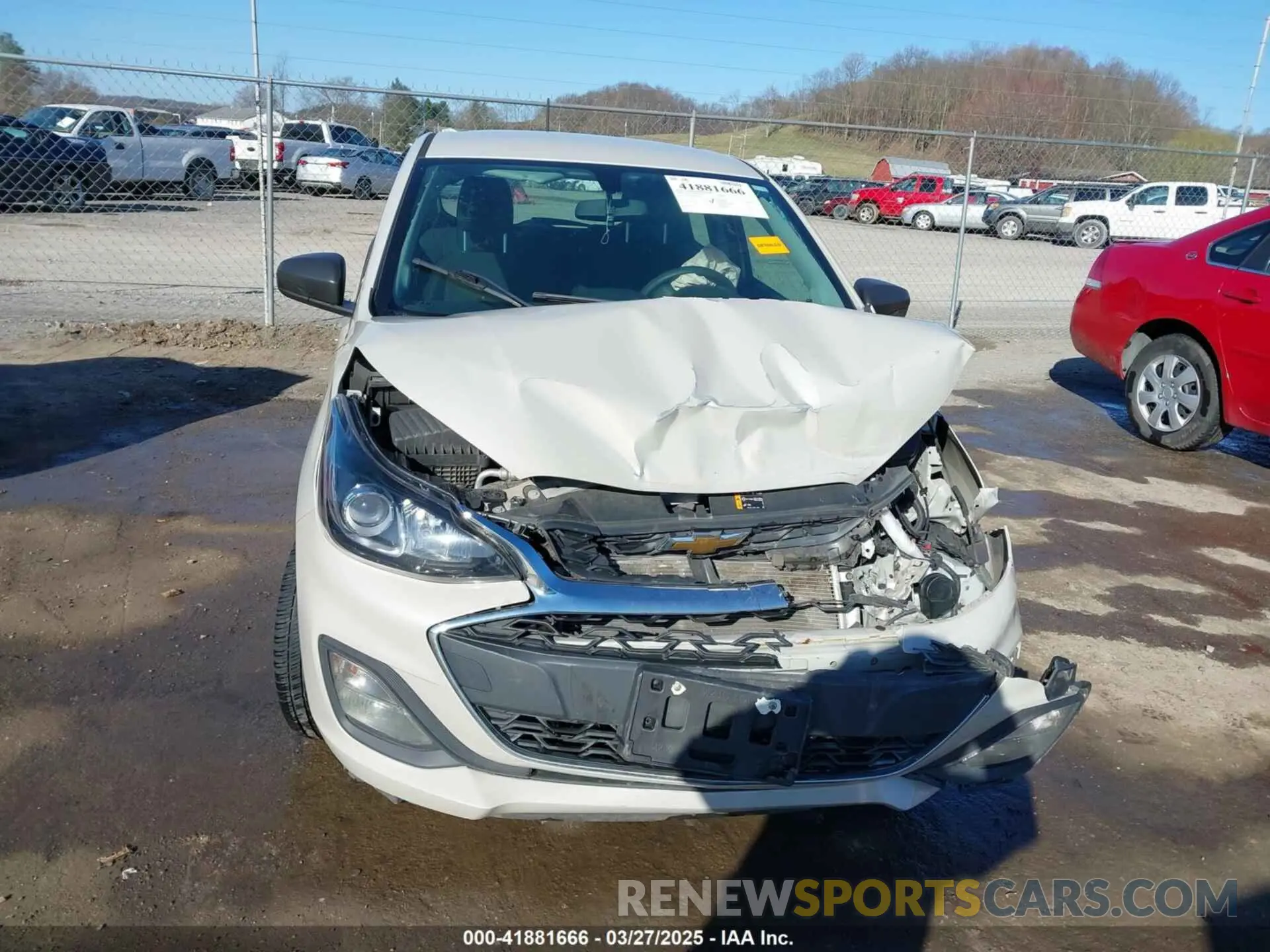 12 fotografías del automóvil dañado KL8CB6SA0LC414357 CHEVROLET SPARK 2020