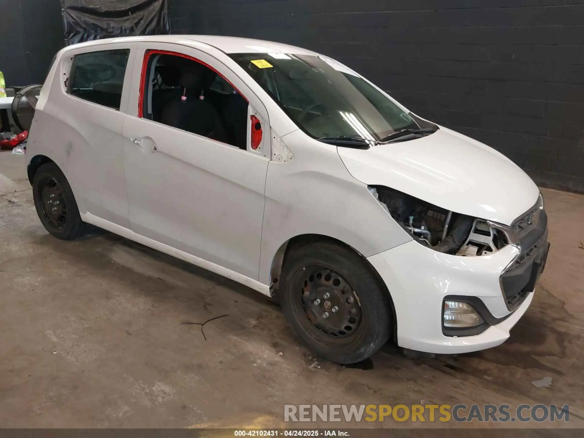 1 fotografías del automóvil dañado KL8CB6SA0LC423561 CHEVROLET SPARK 2020