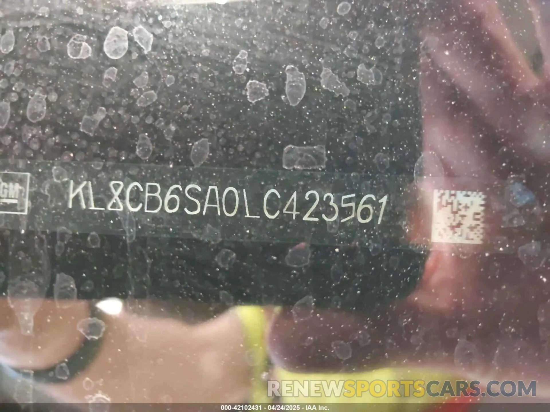 18 fotografías del automóvil dañado KL8CB6SA0LC423561 CHEVROLET SPARK 2020