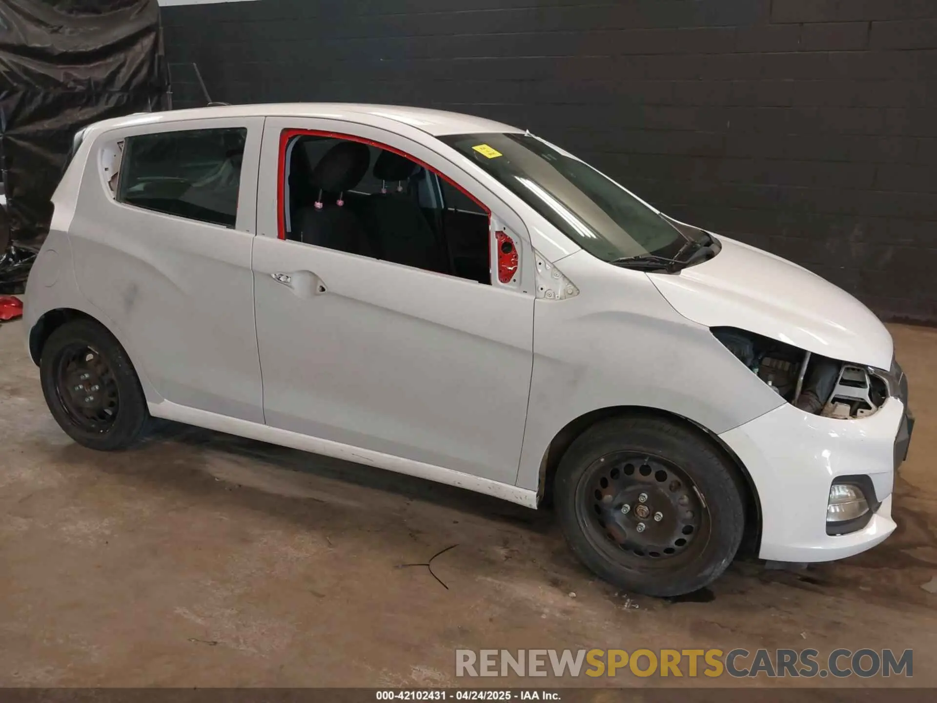 6 fotografías del automóvil dañado KL8CB6SA0LC423561 CHEVROLET SPARK 2020