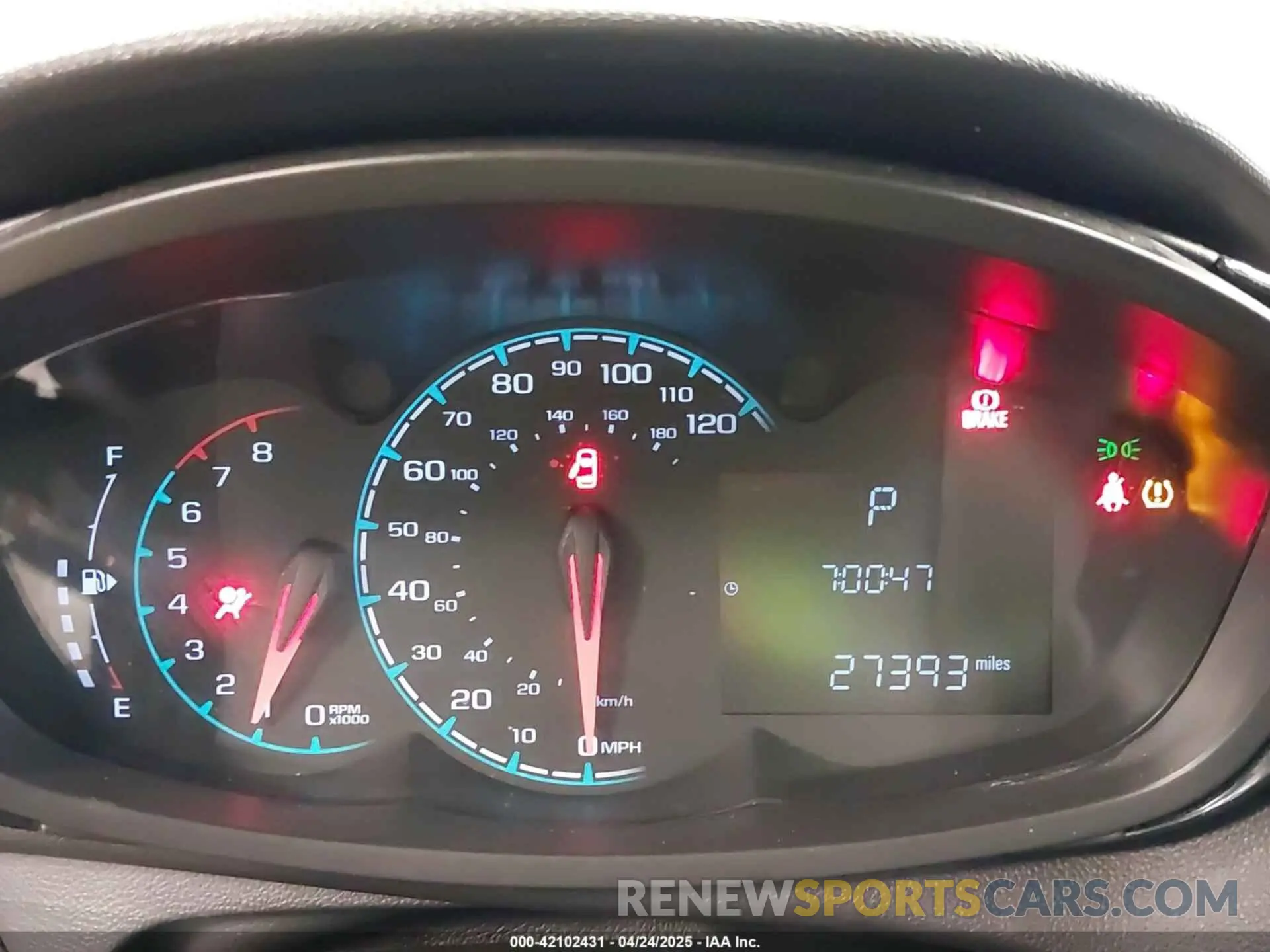 7 fotografías del automóvil dañado KL8CB6SA0LC423561 CHEVROLET SPARK 2020