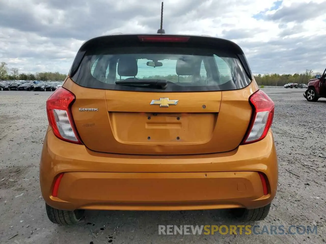 6 fotografías del automóvil dañado KL8CB6SA0LC473165 CHEVROLET SPARK 2020