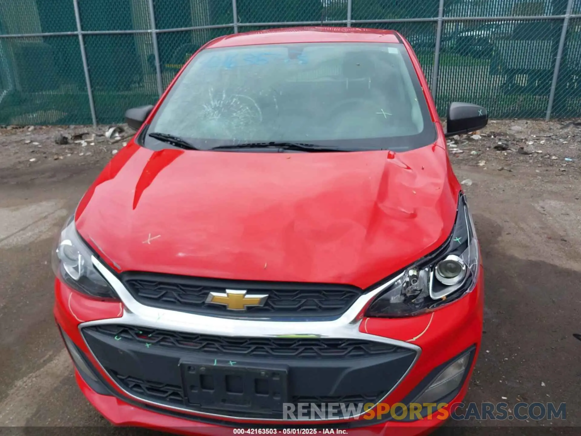 6 fotografías del automóvil dañado KL8CB6SA0LC479452 CHEVROLET SPARK 2020