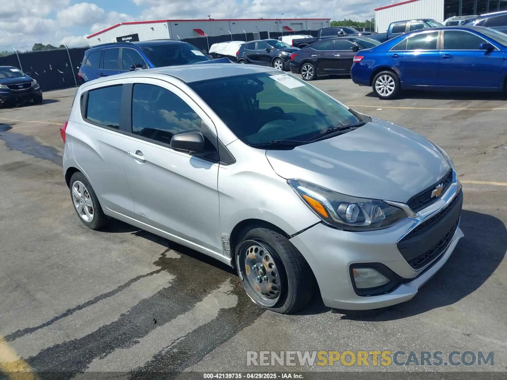 1 fotografías del automóvil dañado KL8CB6SA1LC405148 CHEVROLET SPARK 2020