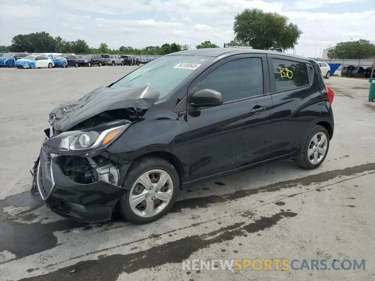 1 fotografías del automóvil dañado KL8CB6SA1LC409314 CHEVROLET SPARK 2020