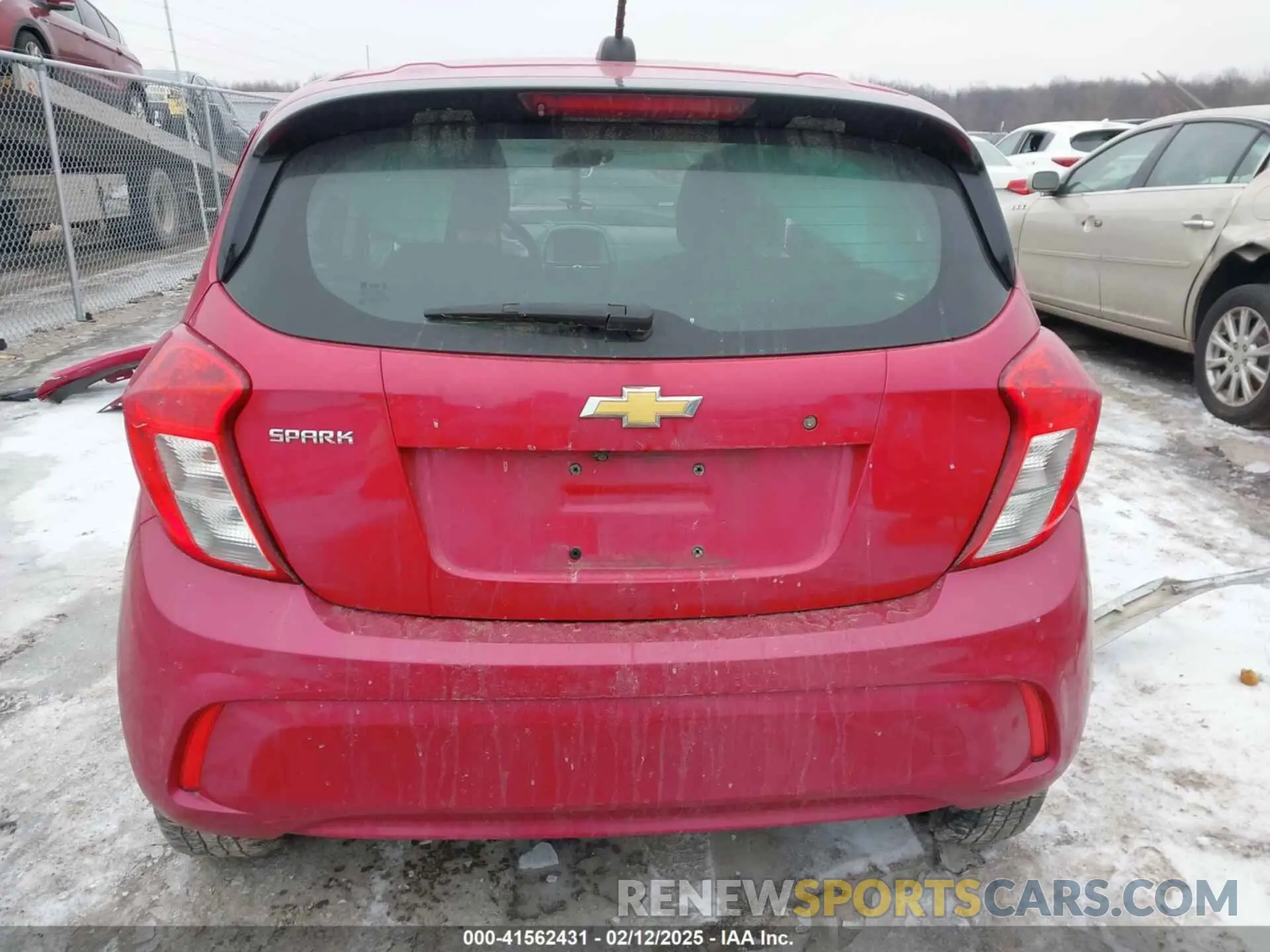 17 fotografías del automóvil dañado KL8CB6SA1LC420782 CHEVROLET SPARK 2020