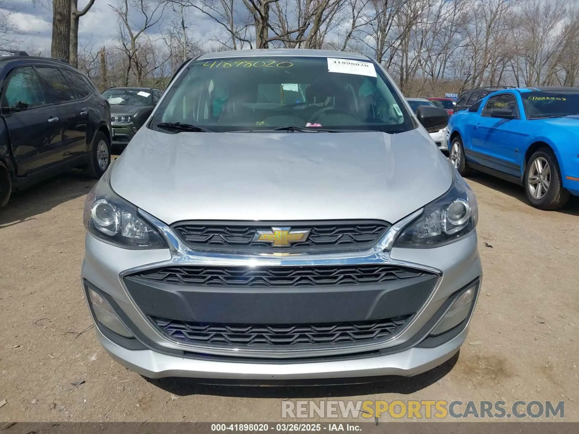 12 fotografías del automóvil dañado KL8CB6SA1LC462448 CHEVROLET SPARK 2020