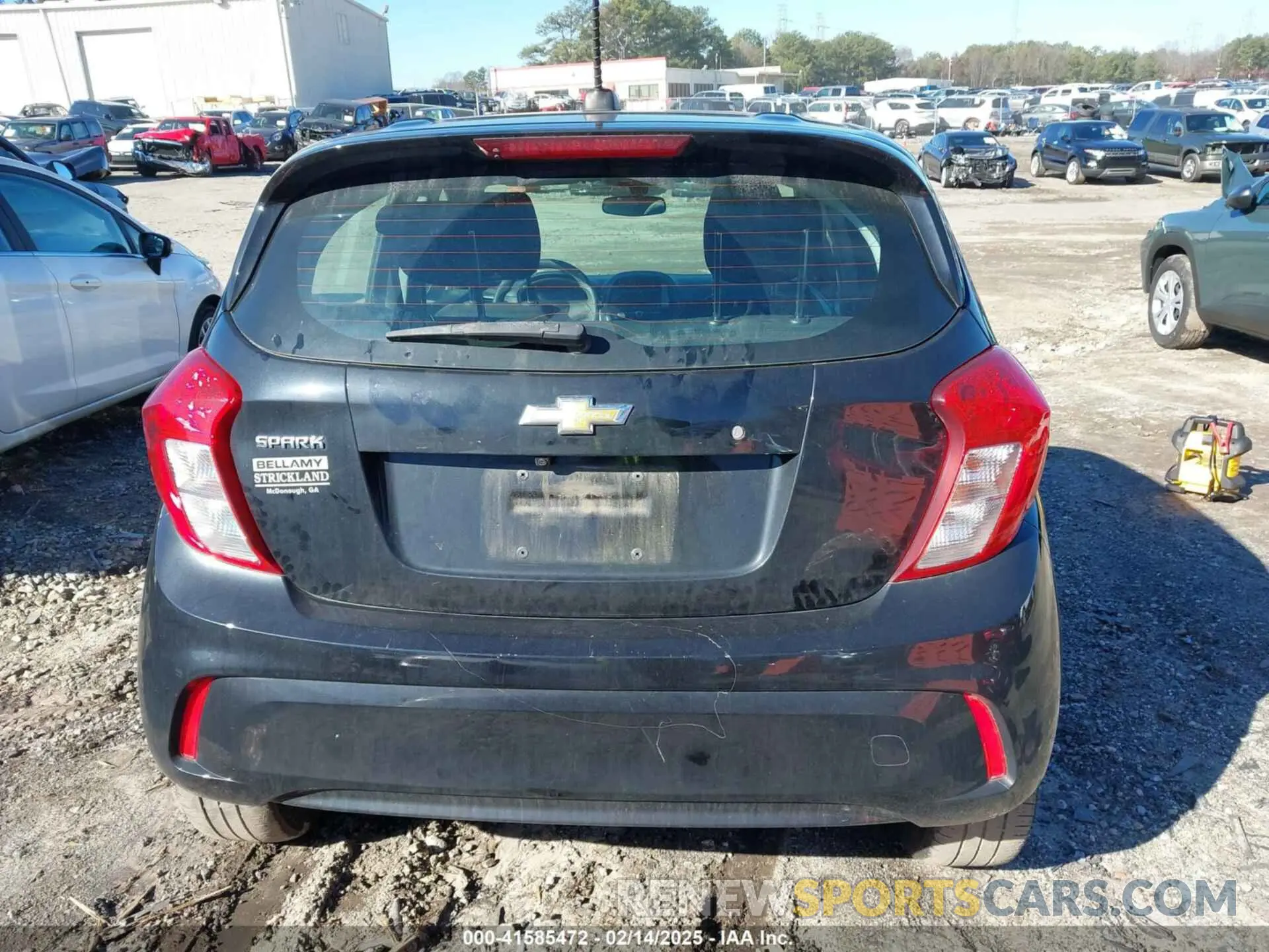 15 fotografías del automóvil dañado KL8CB6SA1LC464782 CHEVROLET SPARK 2020