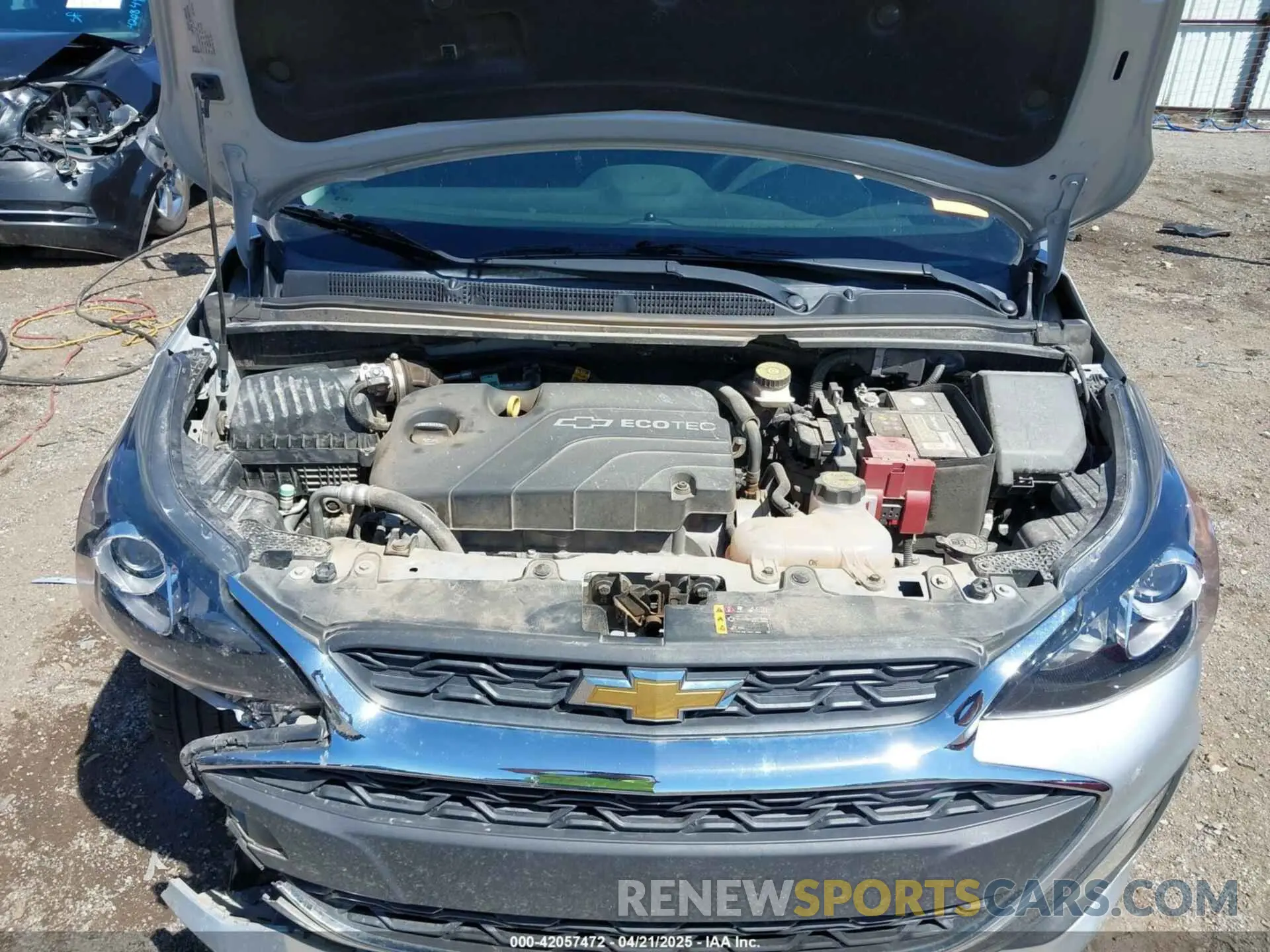 10 fotografías del automóvil dañado KL8CB6SA2LC410102 CHEVROLET SPARK 2020