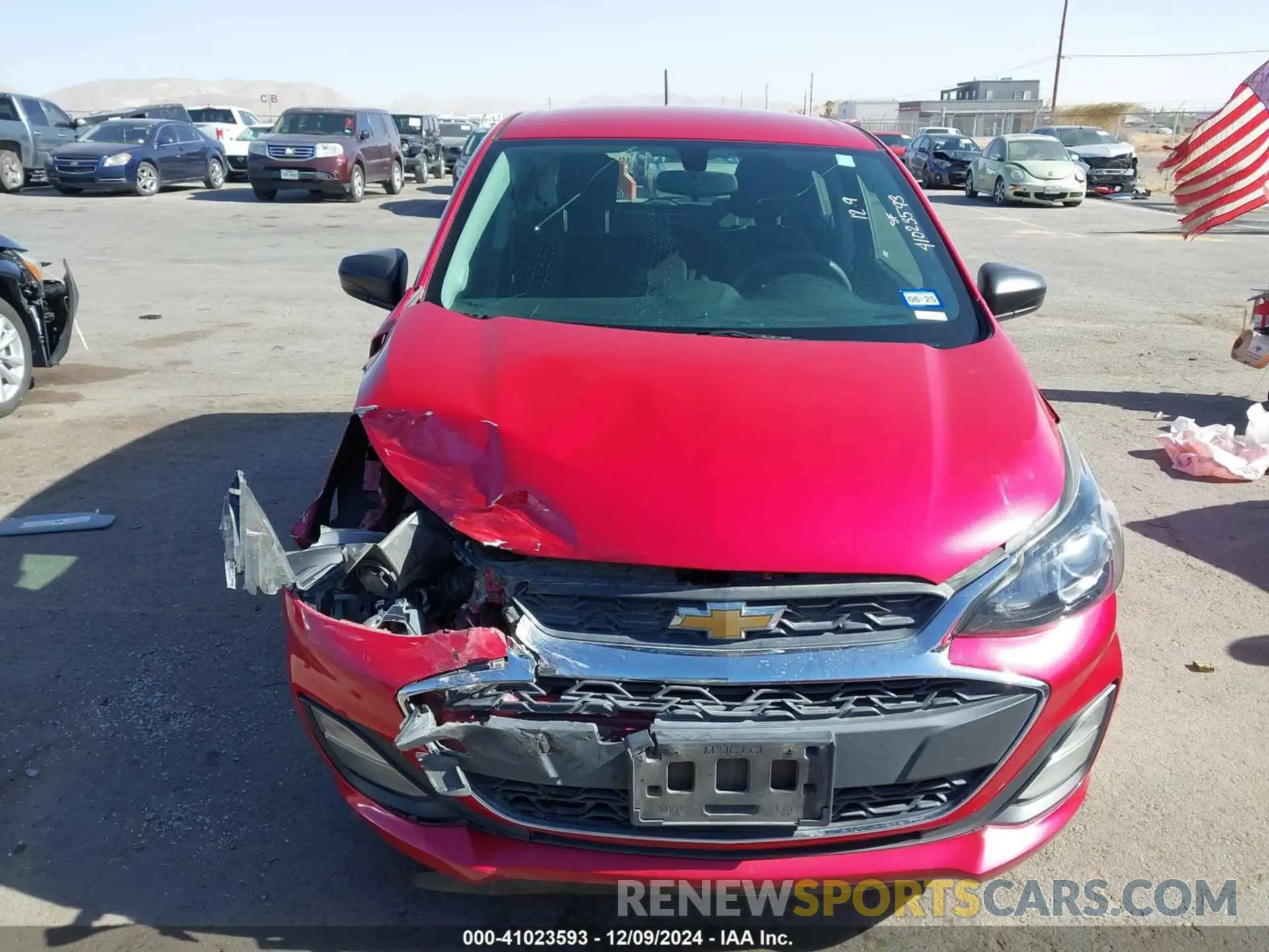 12 fotografías del automóvil dañado KL8CB6SA2LC410357 CHEVROLET SPARK 2020