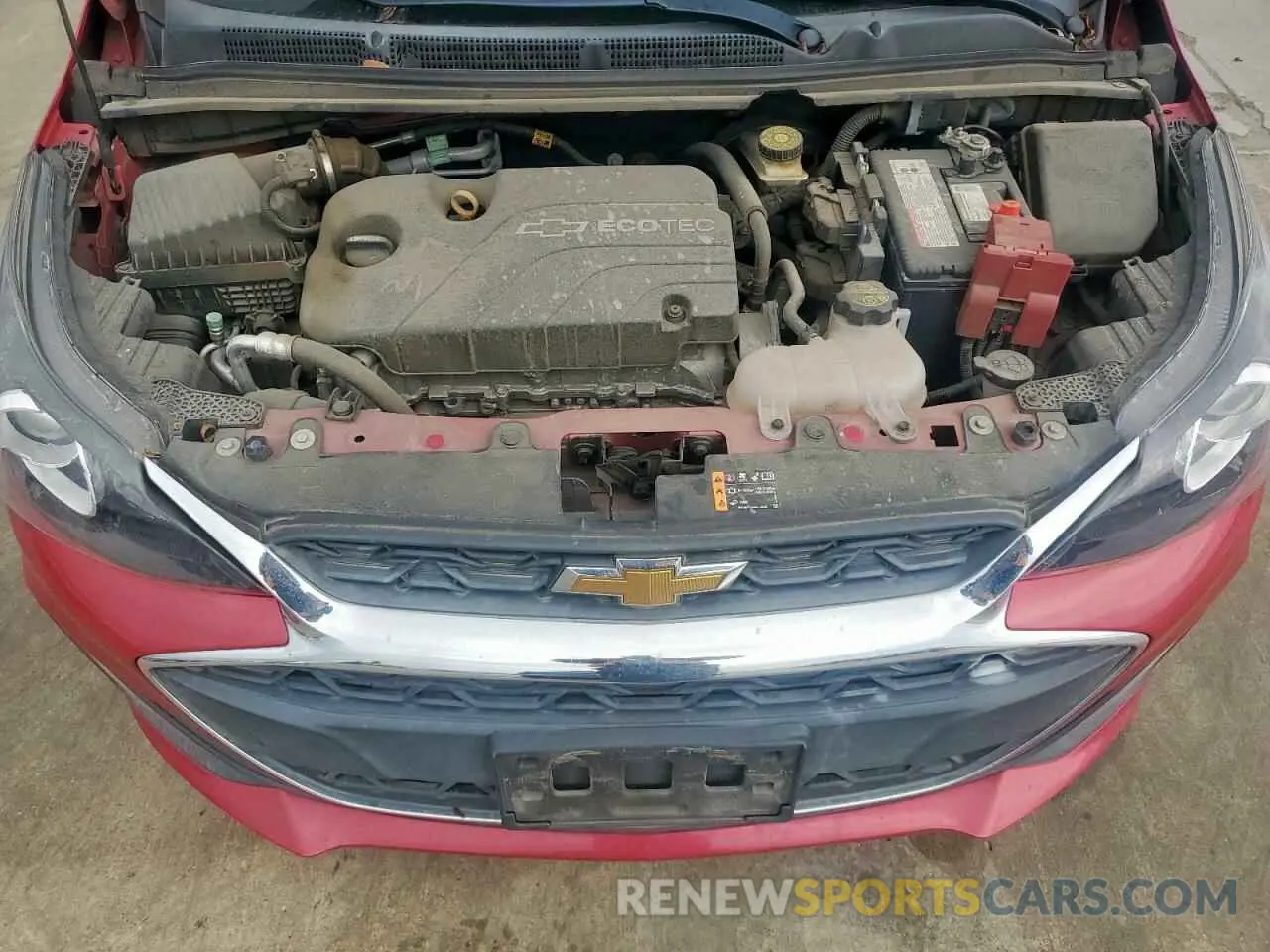 12 fotografías del automóvil dañado KL8CB6SA2LC415204 CHEVROLET SPARK 2020