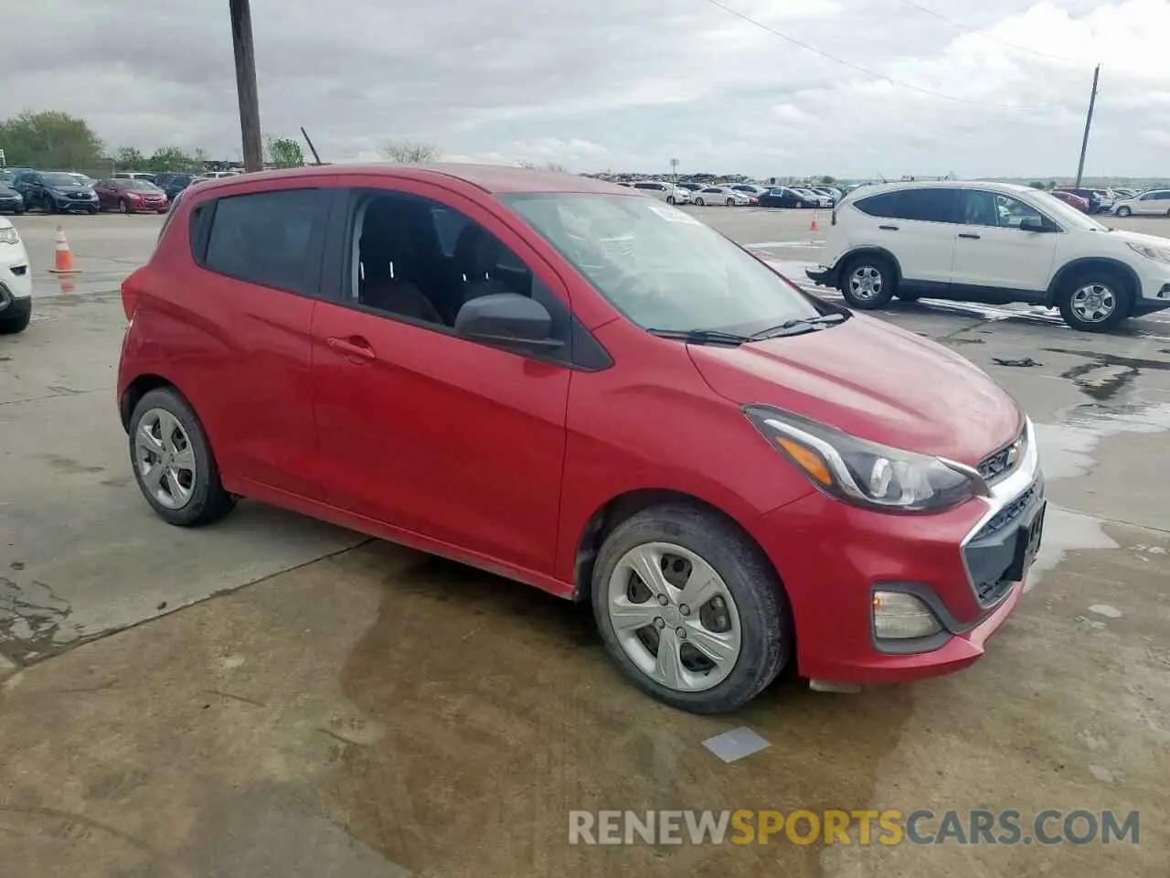 4 fotografías del automóvil dañado KL8CB6SA2LC415204 CHEVROLET SPARK 2020
