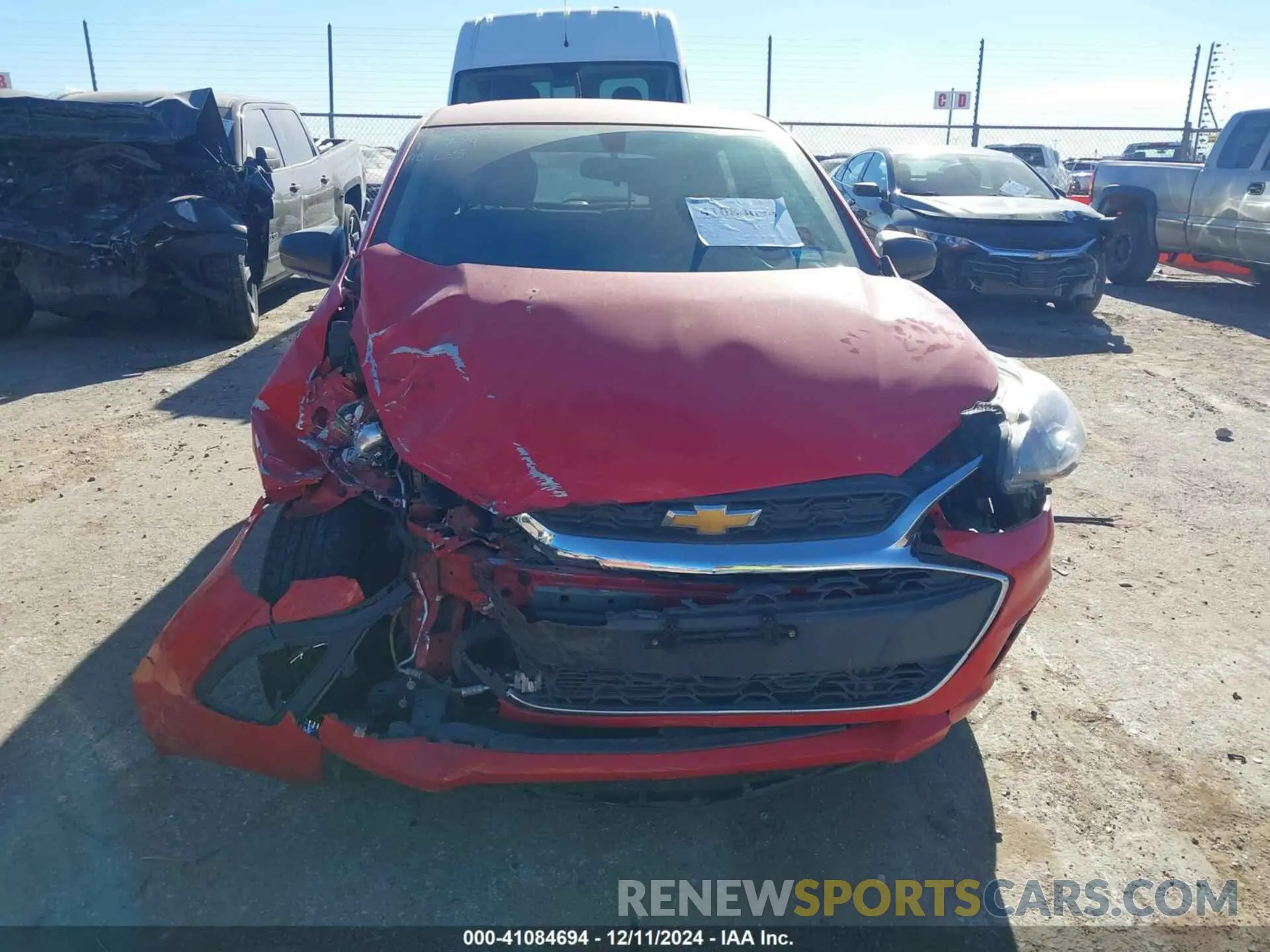 13 fotografías del automóvil dañado KL8CB6SA2LC424453 CHEVROLET SPARK 2020