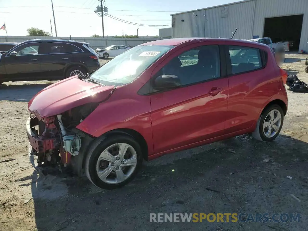 1 fotografías del automóvil dañado KL8CB6SA2LC444380 CHEVROLET SPARK 2020
