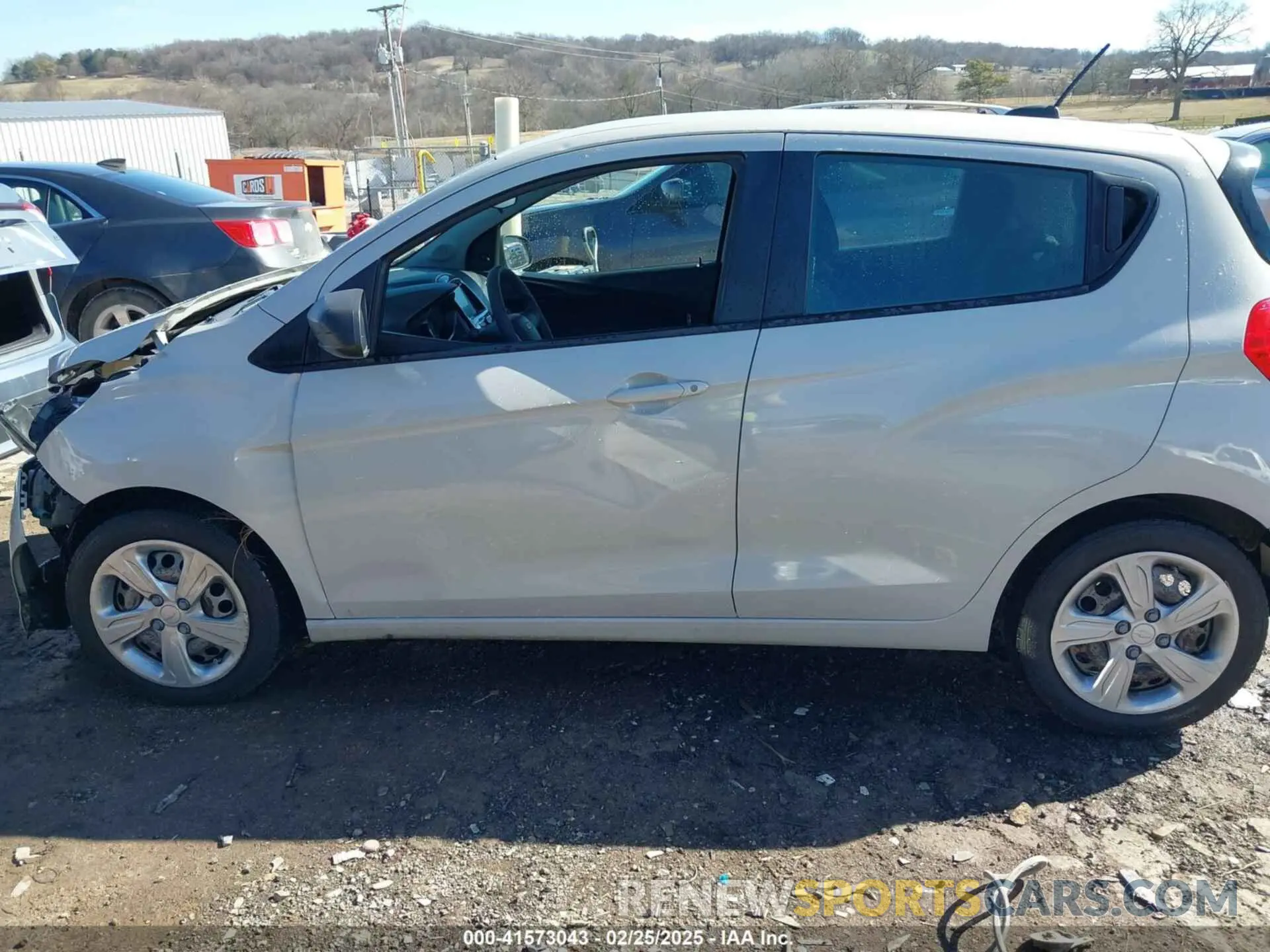 14 fotografías del automóvil dañado KL8CB6SA2LC455234 CHEVROLET SPARK 2020