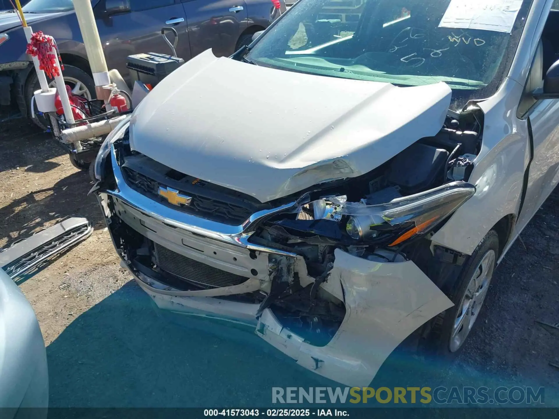 6 fotografías del automóvil dañado KL8CB6SA2LC455234 CHEVROLET SPARK 2020
