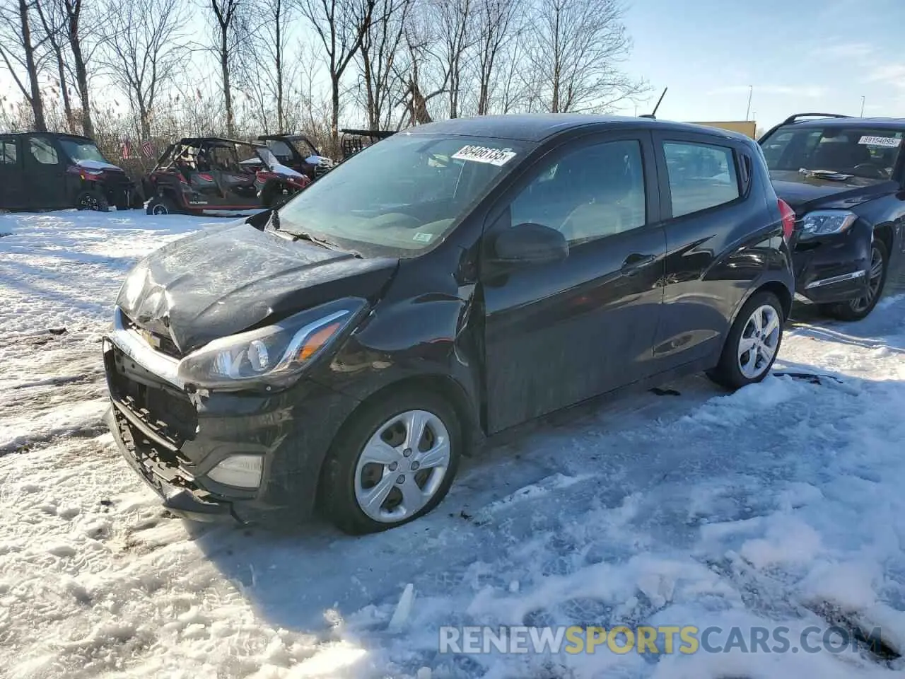 1 fotografías del automóvil dañado KL8CB6SA2LC462345 CHEVROLET SPARK 2020