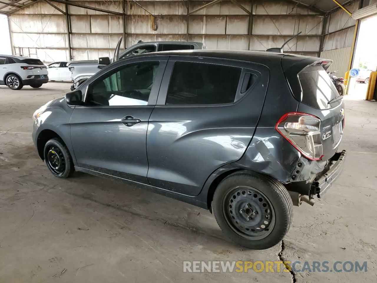 2 fotografías del automóvil dañado KL8CB6SA3LC400145 CHEVROLET SPARK 2020