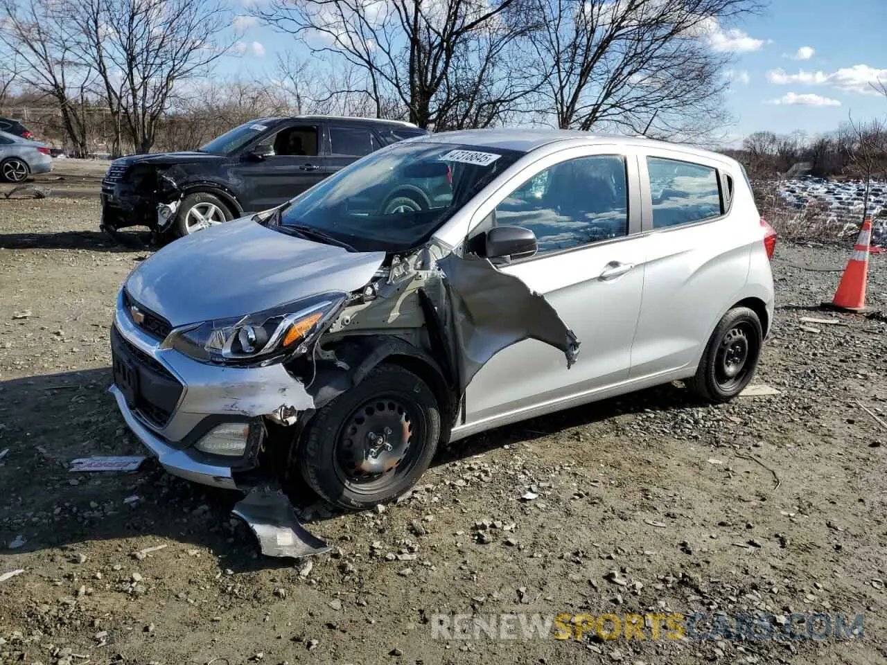 1 fotografías del automóvil dañado KL8CB6SA3LC421089 CHEVROLET SPARK 2020