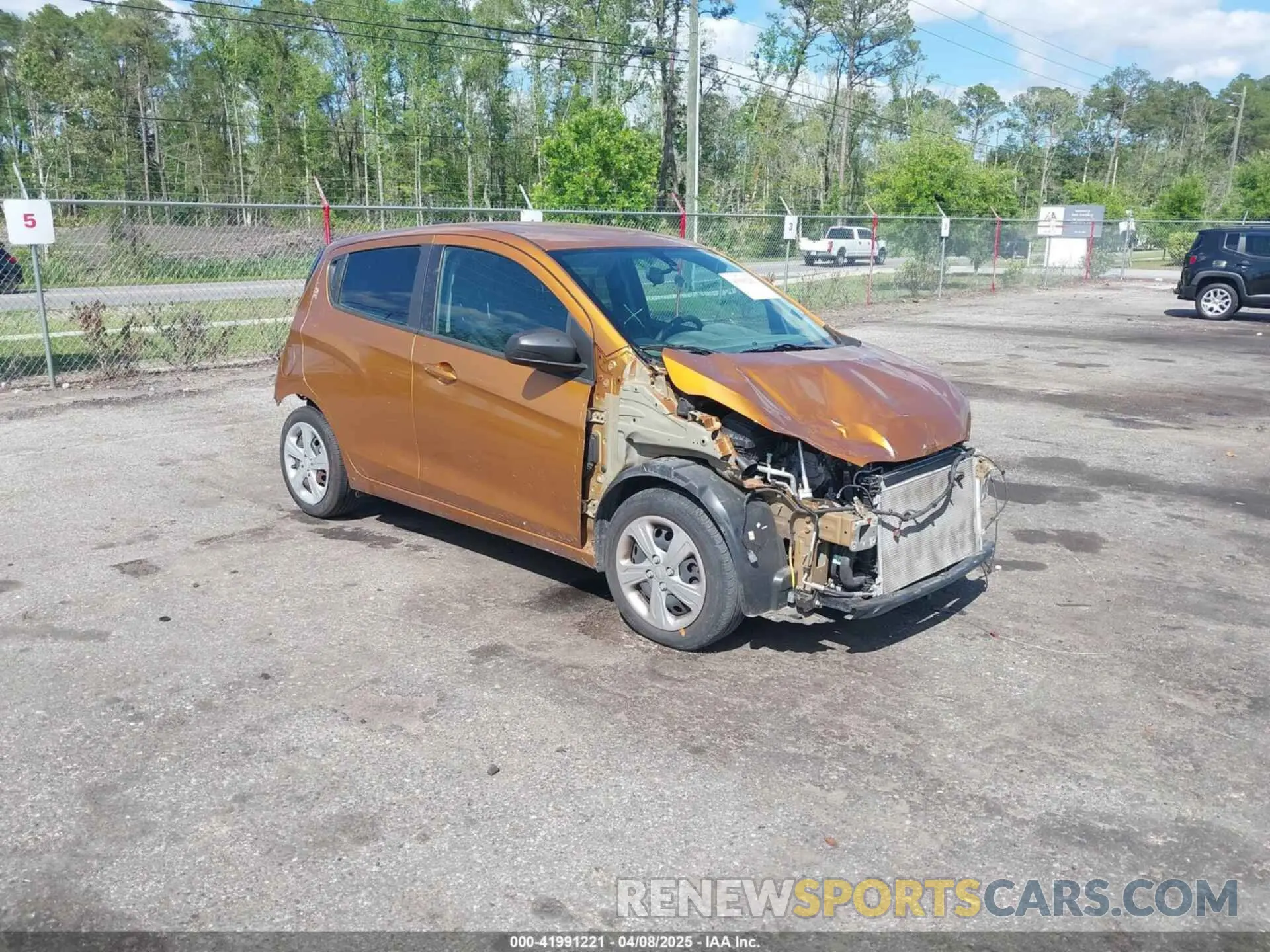 1 fotografías del automóvil dañado KL8CB6SA3LC429807 CHEVROLET SPARK 2020