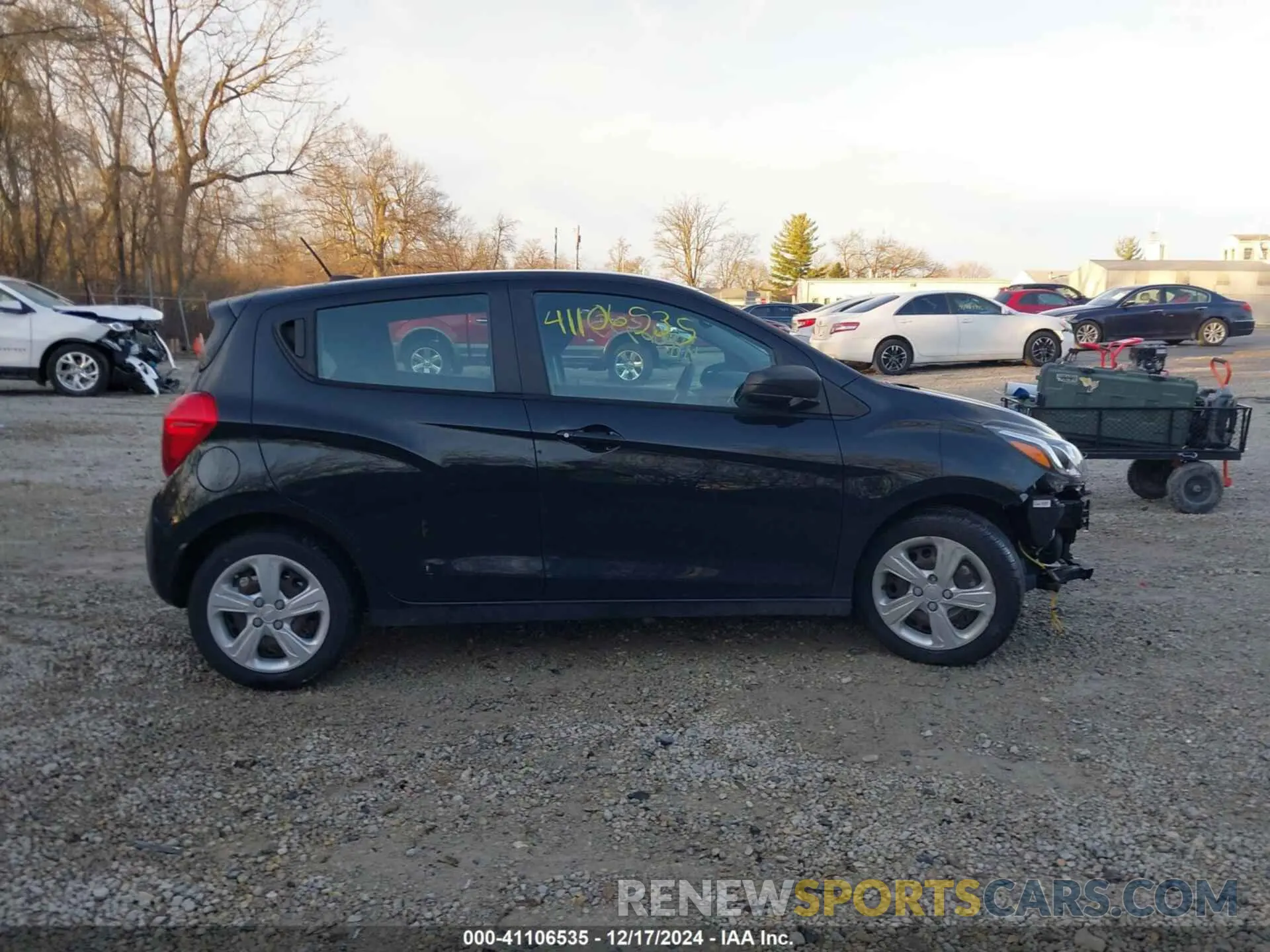 14 fotografías del automóvil dañado KL8CB6SA3LC430021 CHEVROLET SPARK 2020