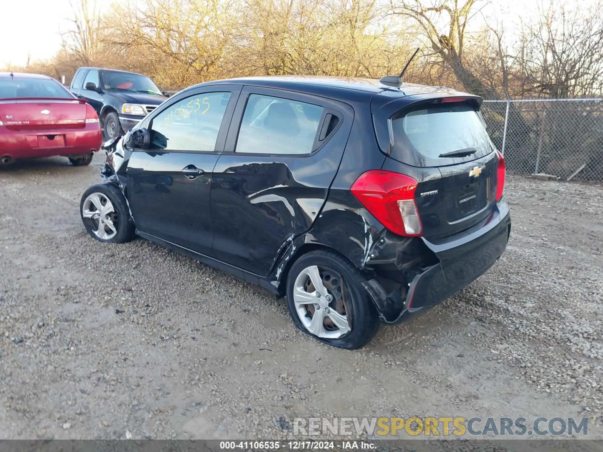3 fotografías del automóvil dañado KL8CB6SA3LC430021 CHEVROLET SPARK 2020