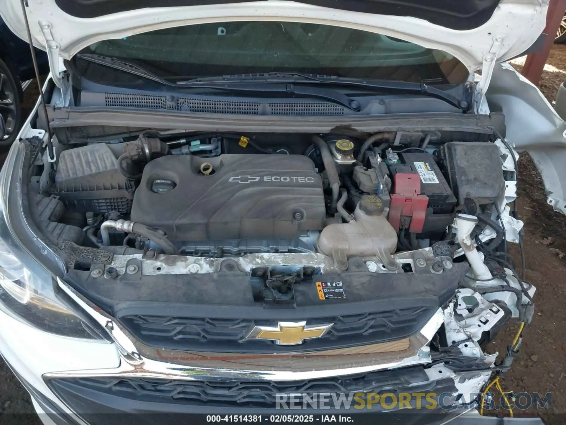 10 fotografías del automóvil dañado KL8CB6SA3LC446106 CHEVROLET SPARK 2020