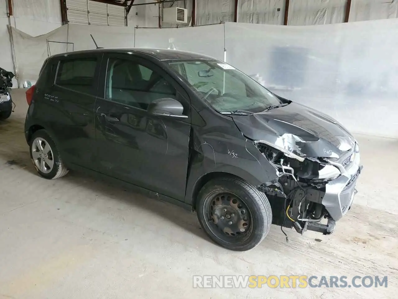 4 fotografías del automóvil dañado KL8CB6SA3LC462774 CHEVROLET SPARK 2020